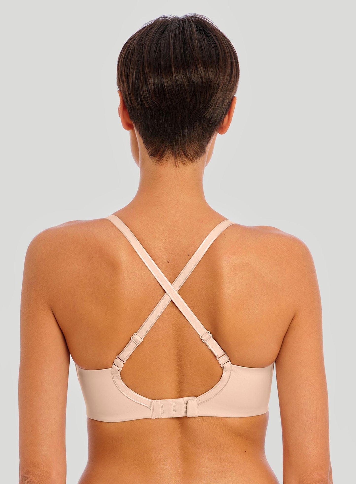 Freya: Undetected Underwired Moulded T Shirt Bra Natural Beige