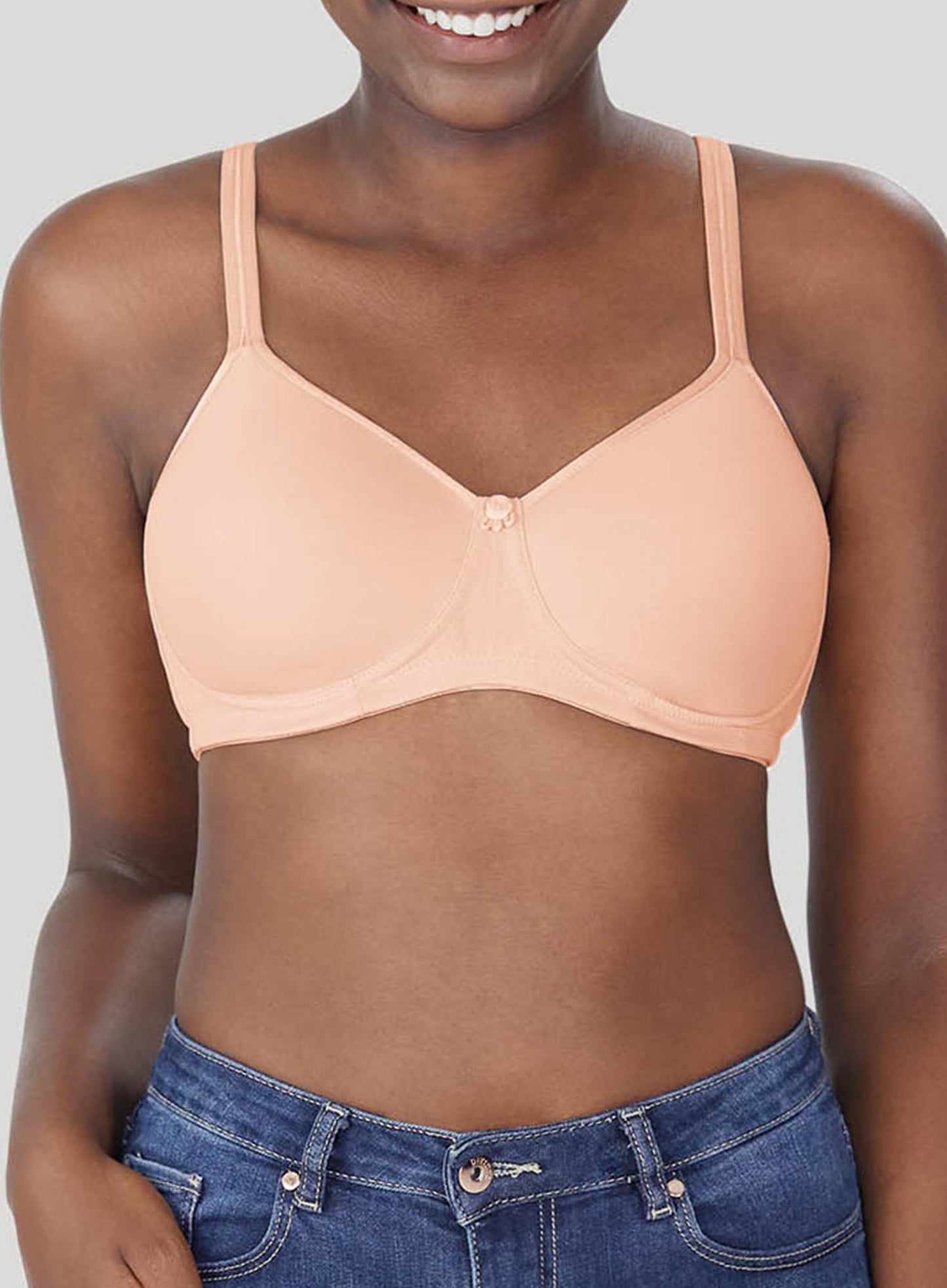 Amoena: Mara Soft Cup Padded Mastectomy Bra Blush