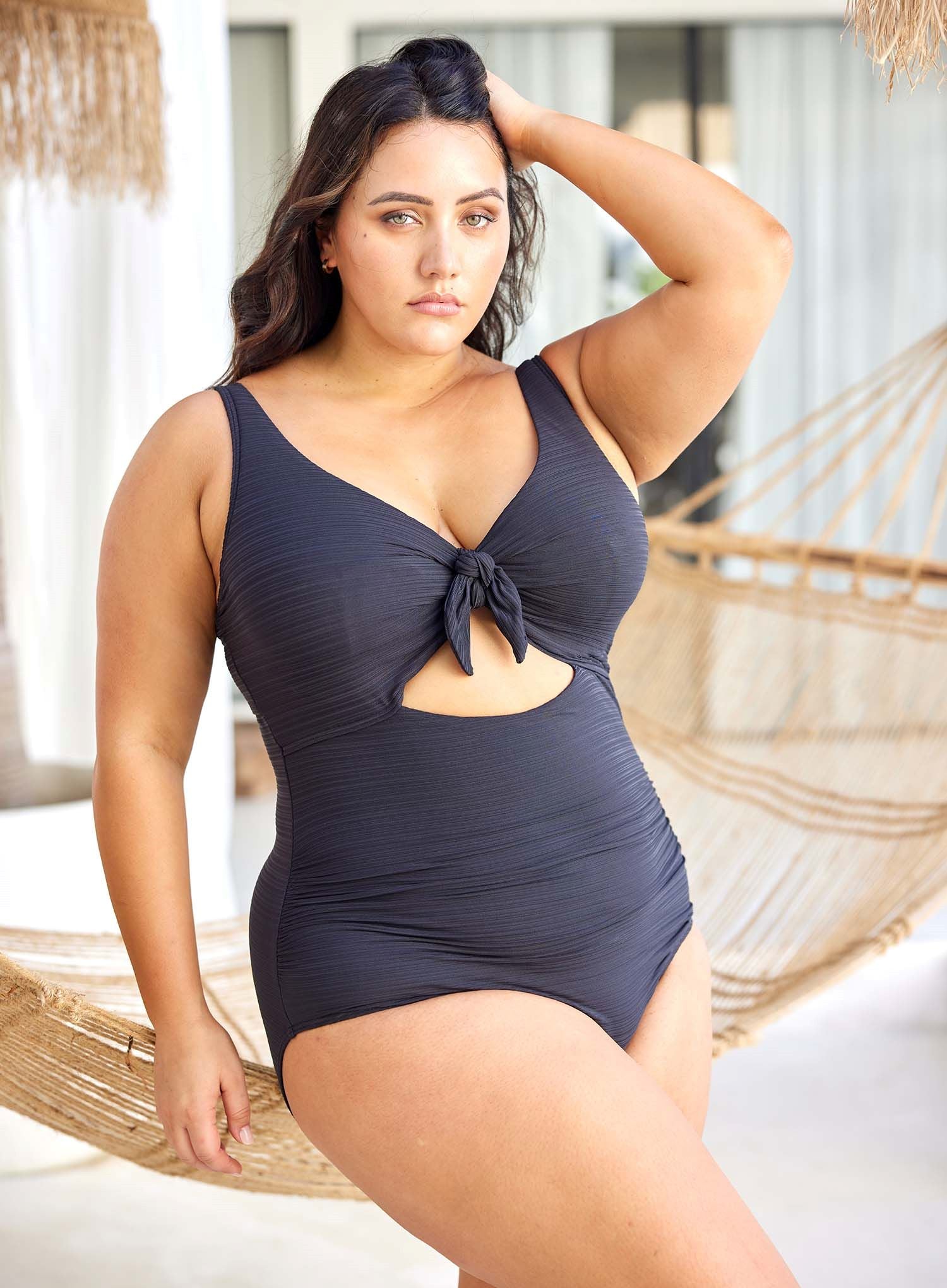 Artesands: Aria Cezanne One Piece Black DeBra's - Main Image