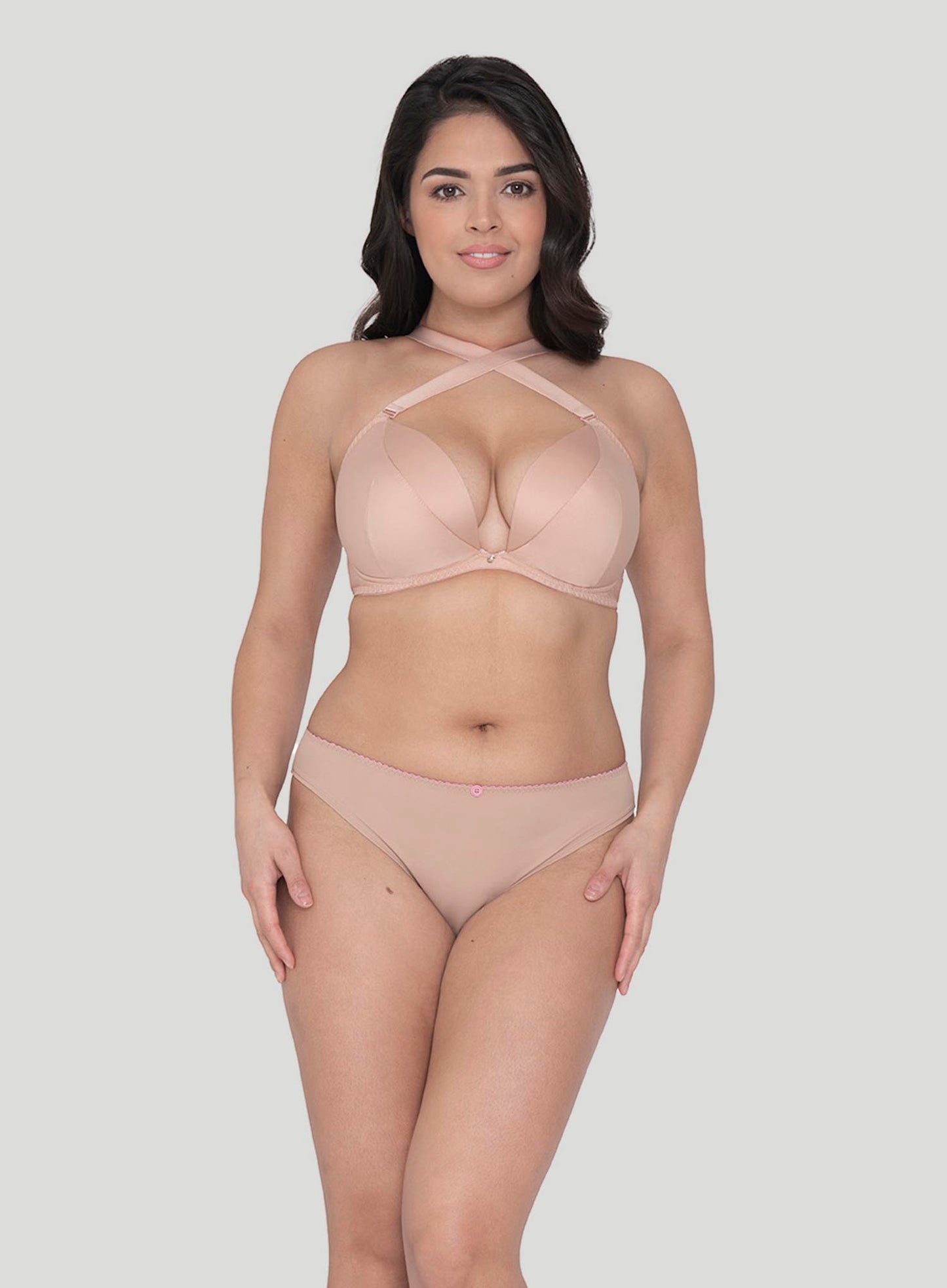 Curvy Kate: Superplunge Multiway Bra Latte