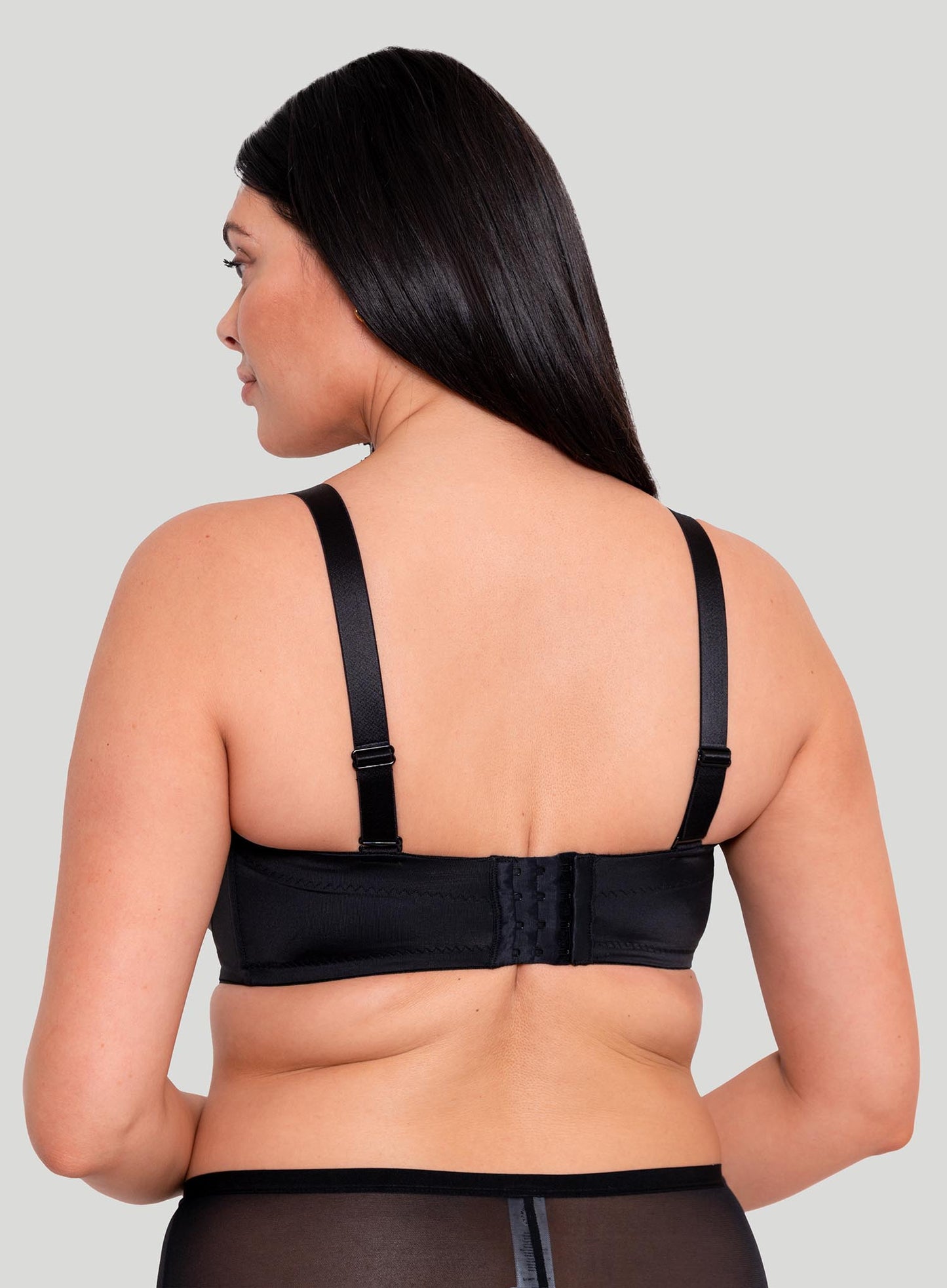 Curvy Kate: Luxe Strapless Bra Jet Black