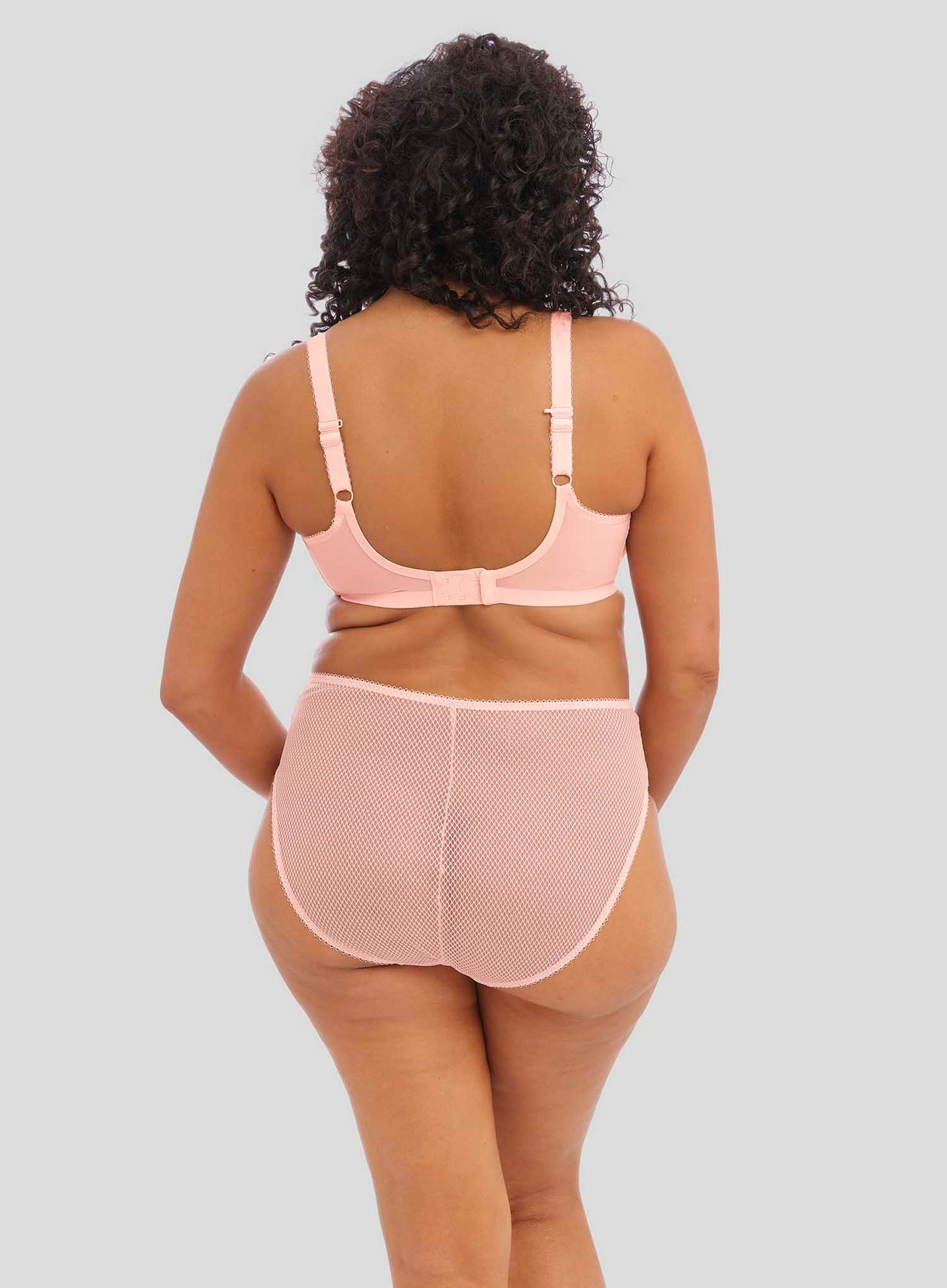 Elomi: Charley High Leg Brief Ballet Pink