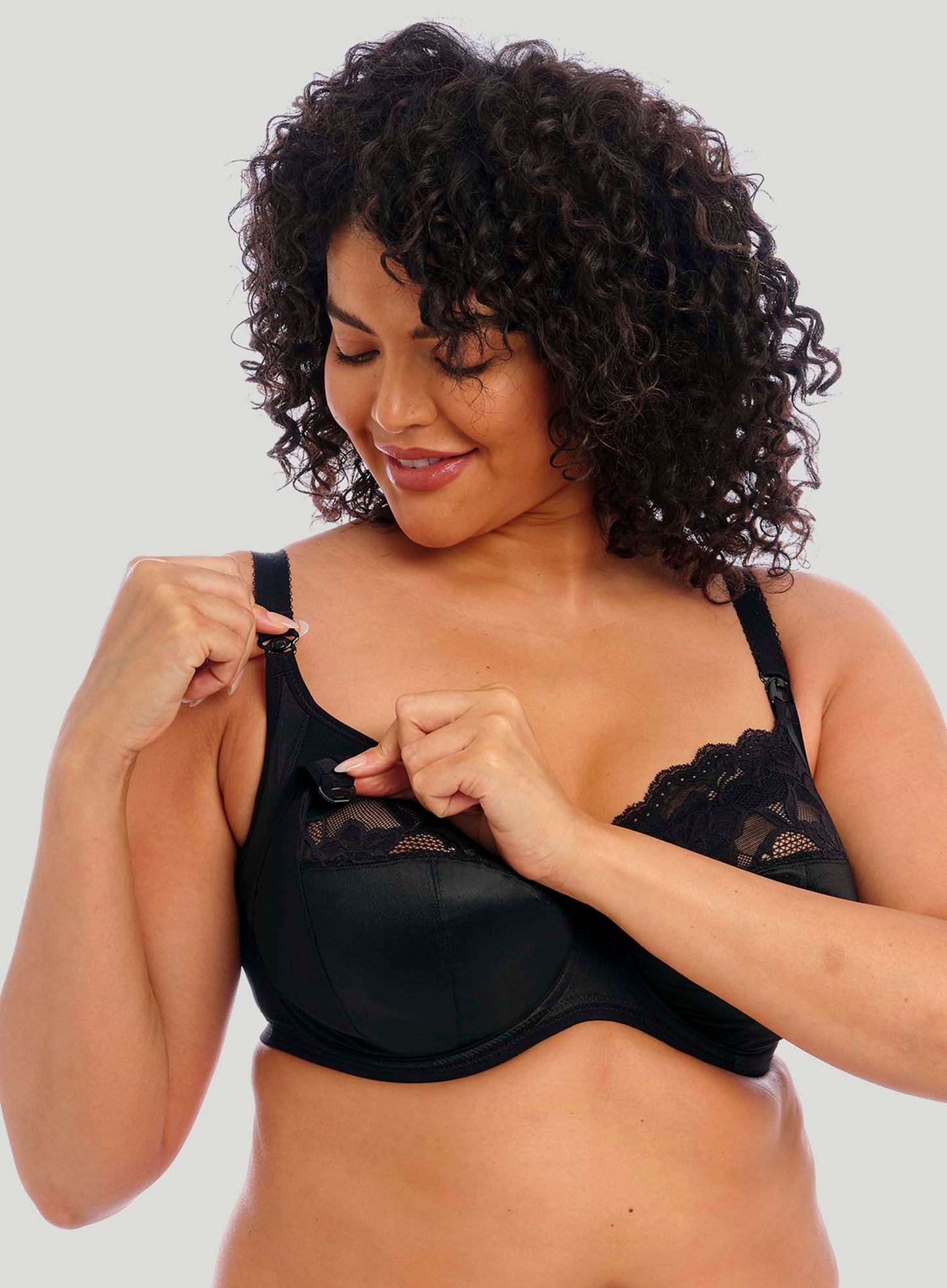 Elomi: Molly Underwire Nursing Bra Black