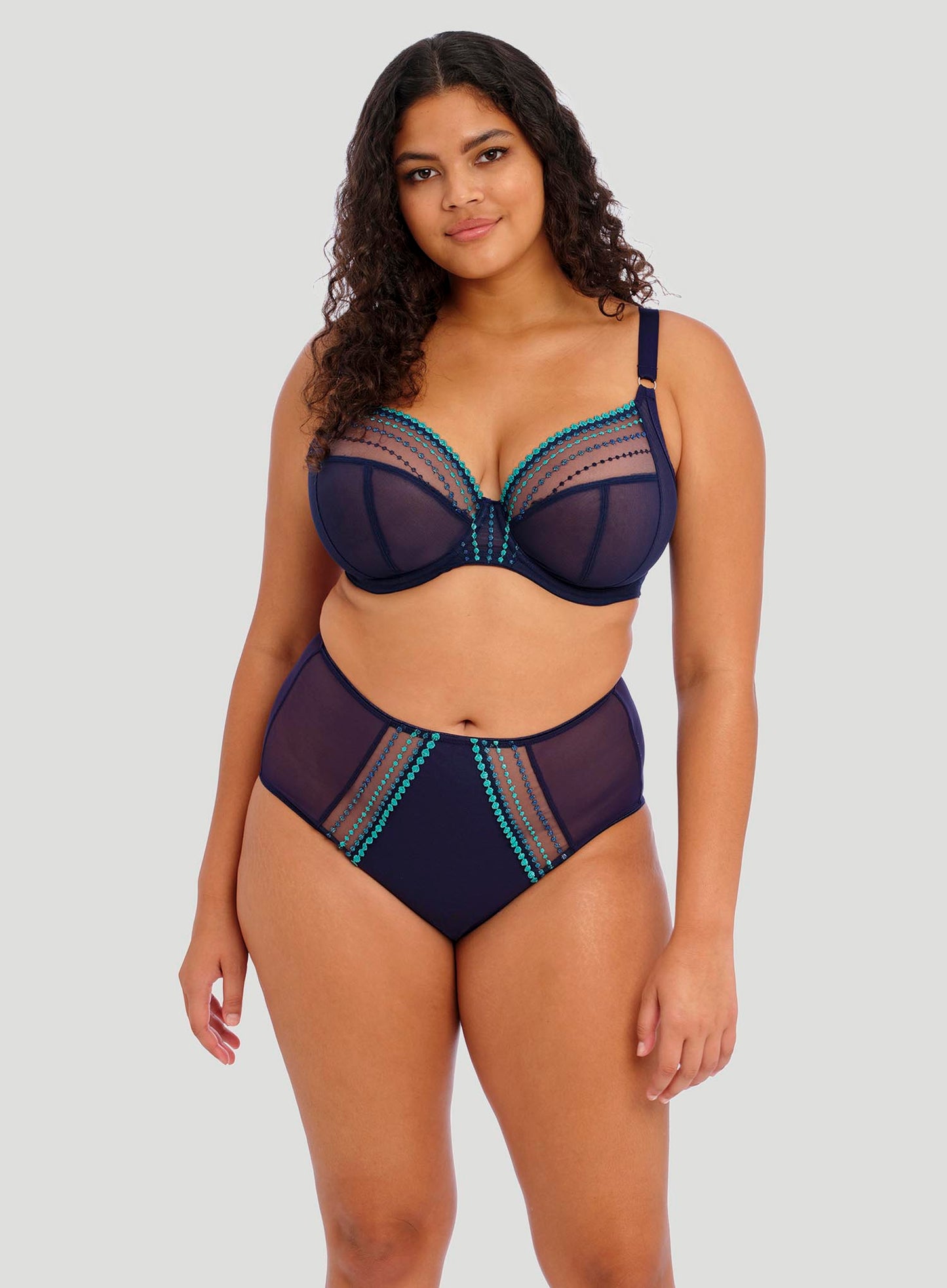 Elomi: Matilda Plunge Bra Siren Song