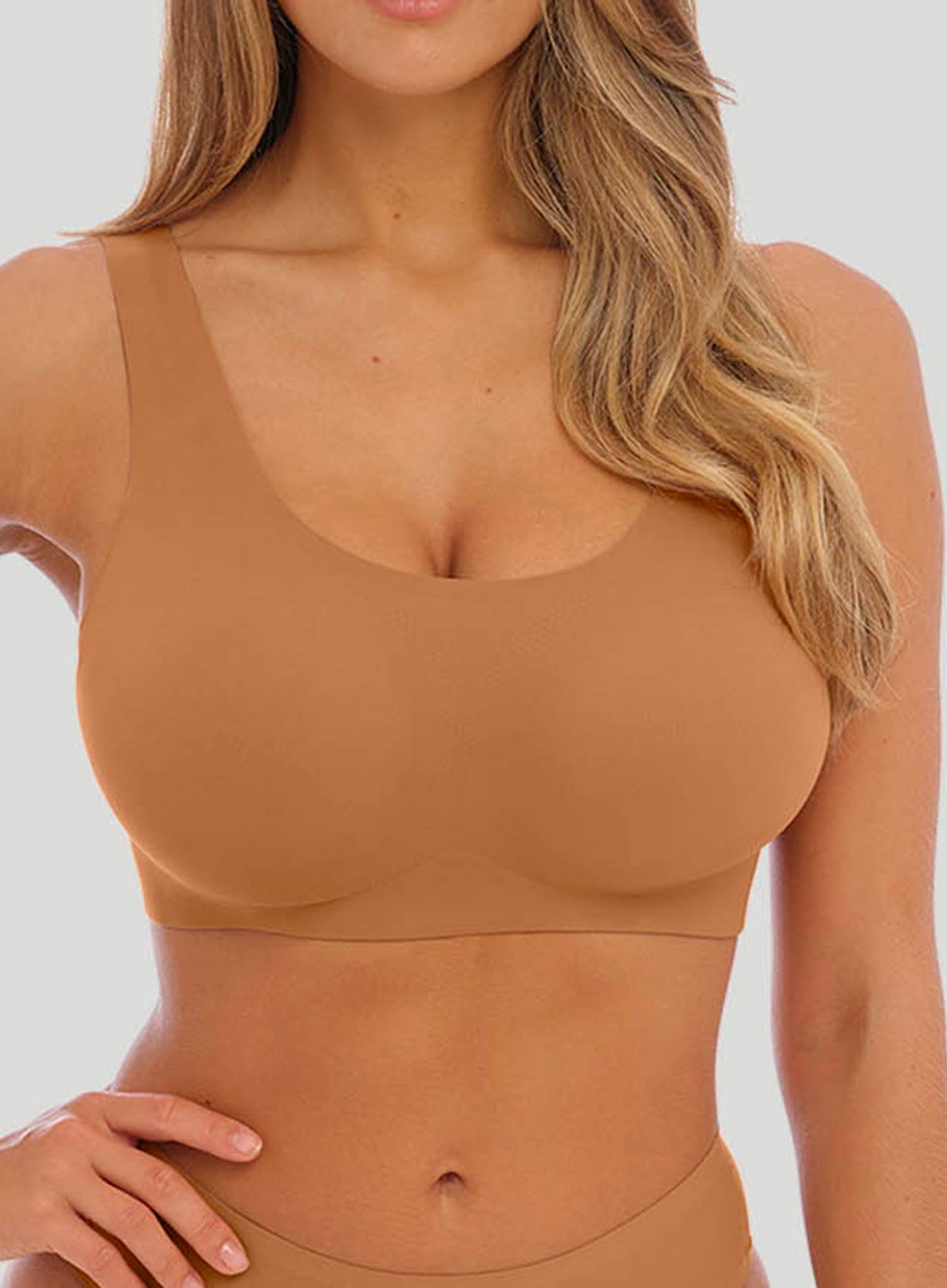 Fantasie: Smoothease Non Wired Bralette Cinnamon