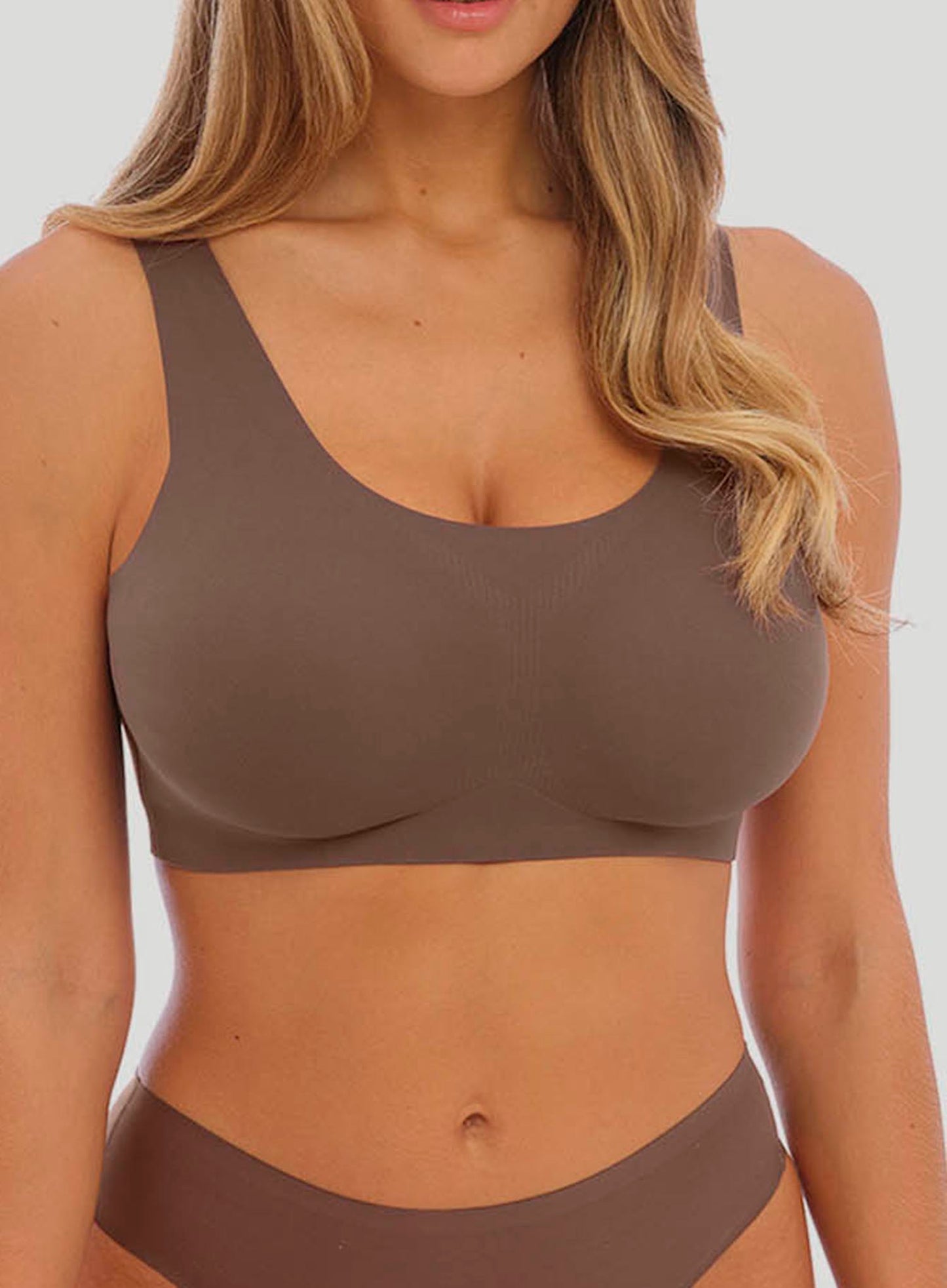 Fantasie: Smoothease Non Wired Bralette Coffee Roast