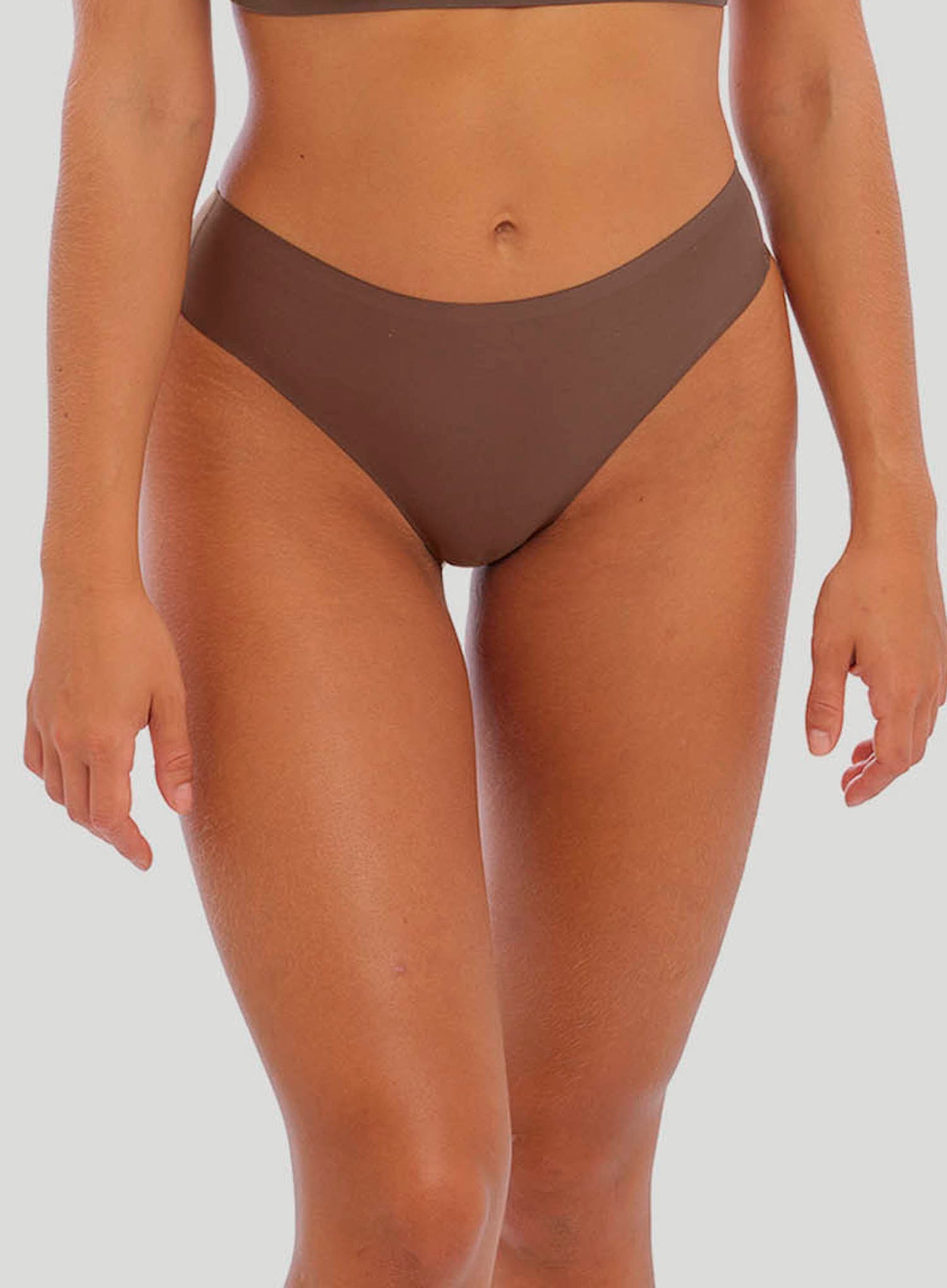 Fantasie: Smoothease Invisible Stretch Thong Coffee Roast