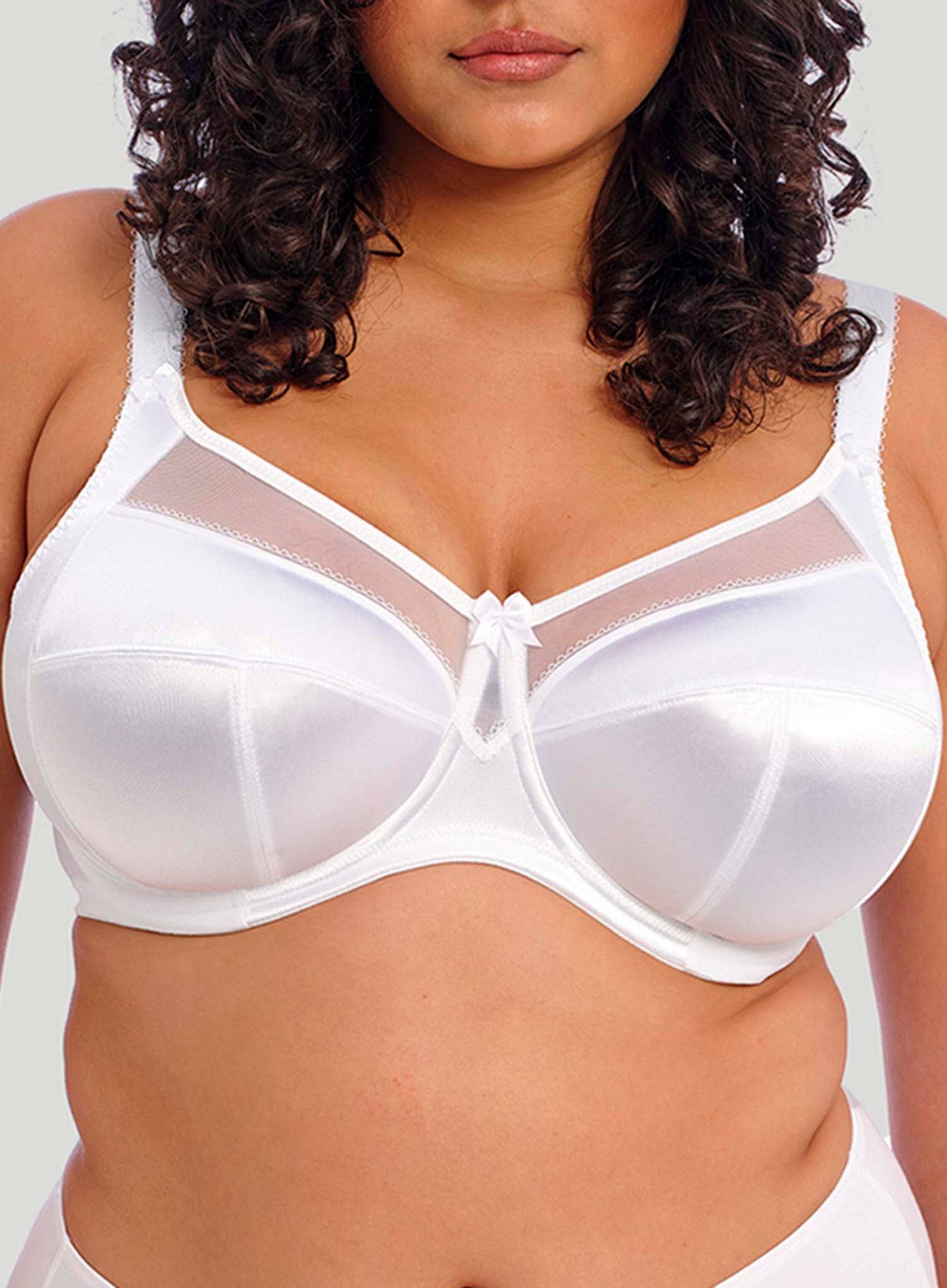 Goddess: Keira Underwired Banded Bra White