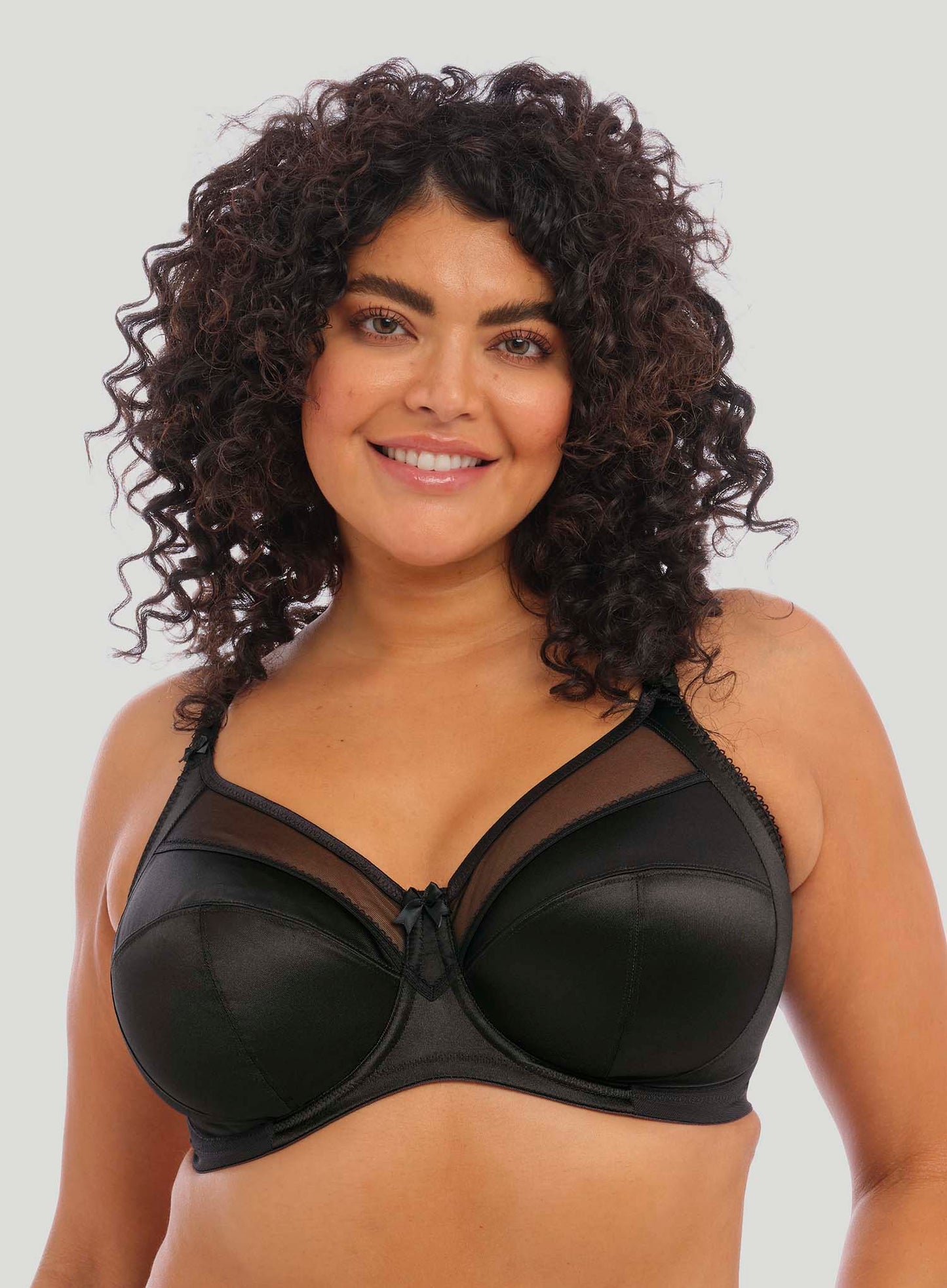 Goddess: Keira Banded Bra Black