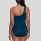 Miraclesuit Swimwear: Network Jena One Shoulder Shaping One Piece Nova Green