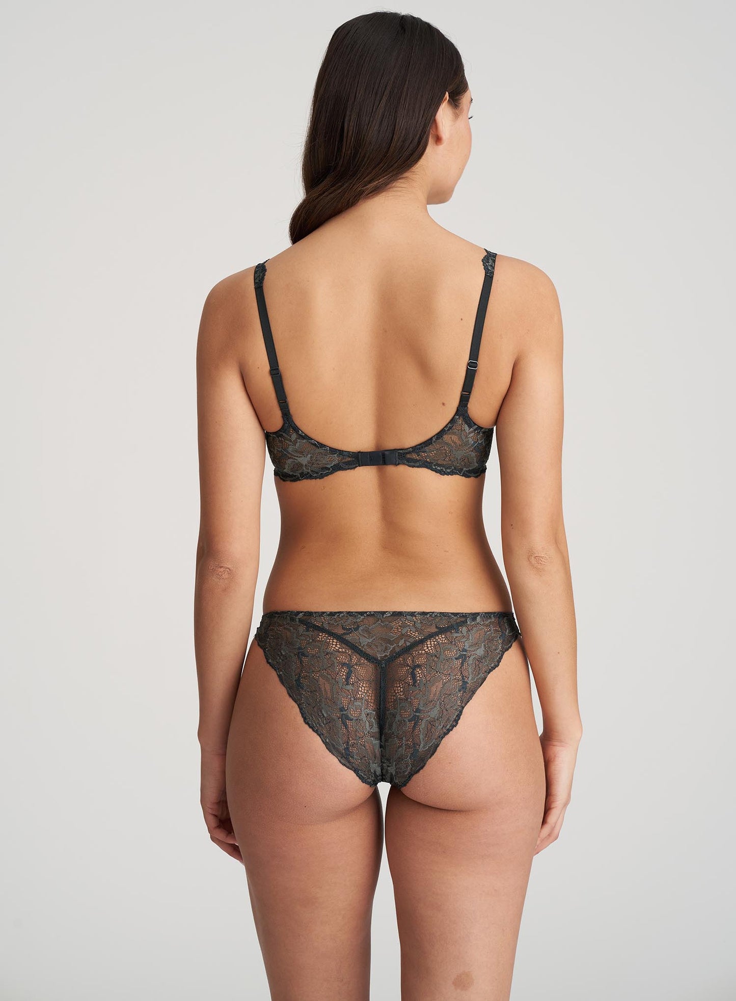 Marie Jo: Manyla Padded Heart Shape Bra Night Grey