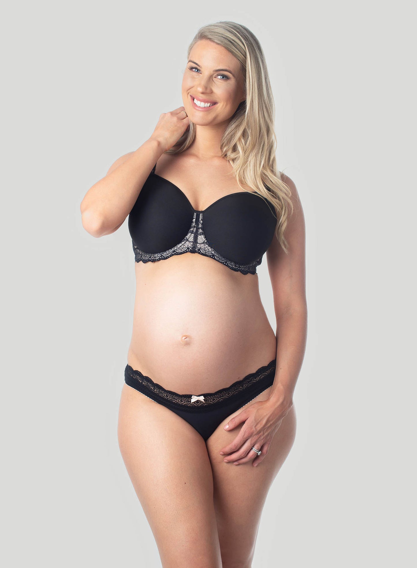 Hot Milk: Obsession Nursing Bra Jet Black