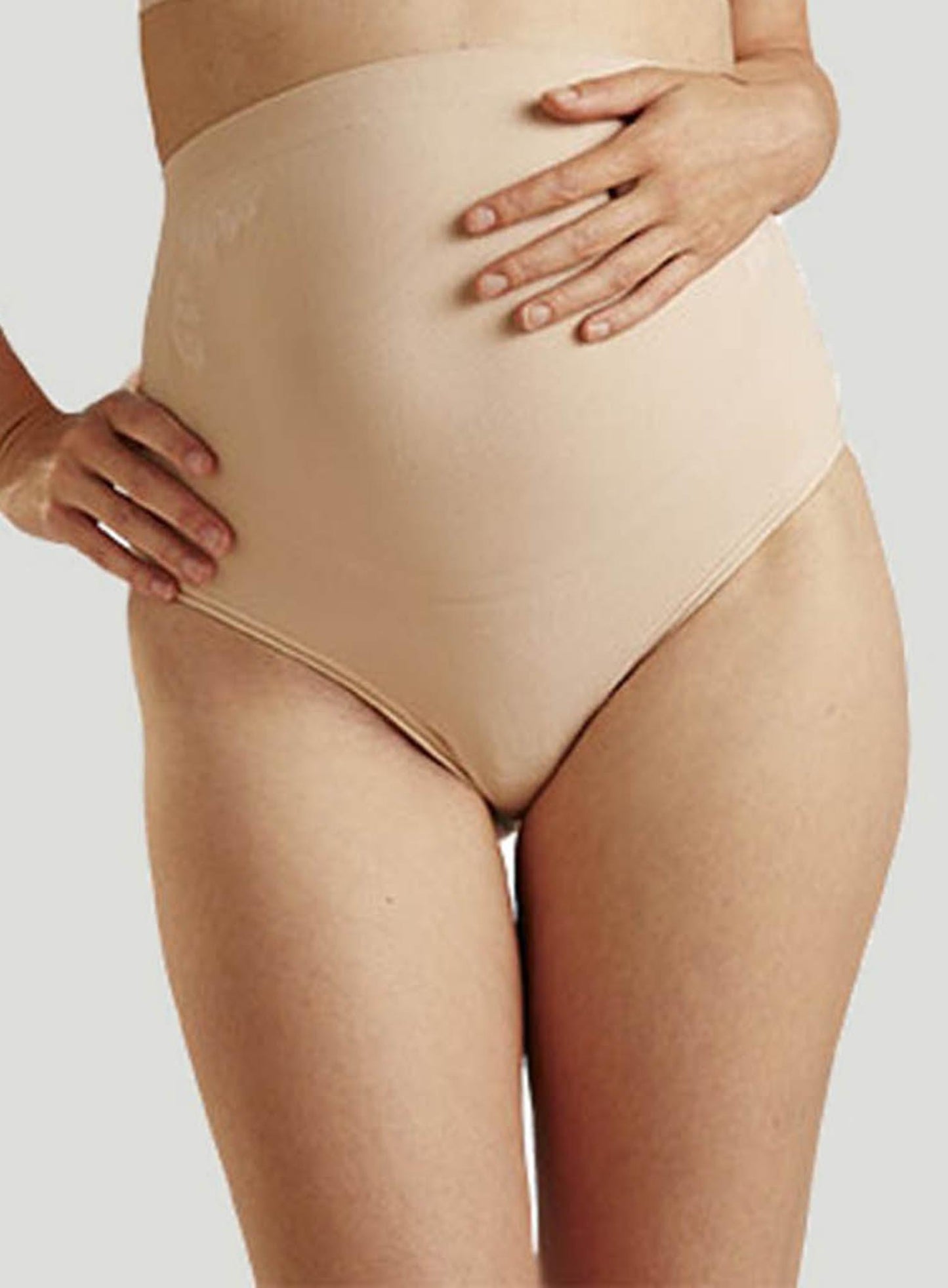 Cantaloop: Over Tummy Pregnancy Brief Tan