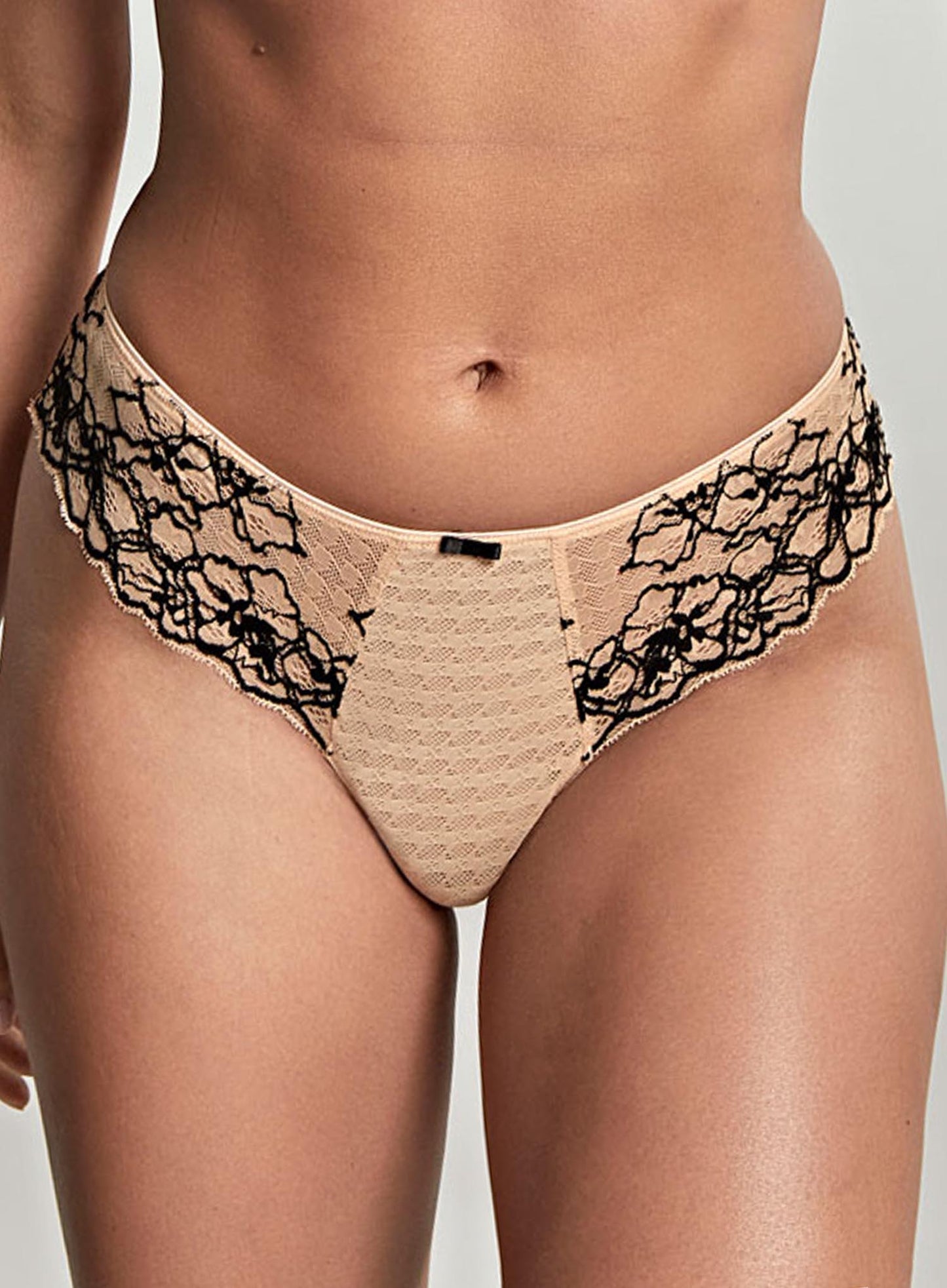 Panache: Envy Thong Sand Black