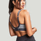 Panache Sport: Moulded Non Wired Sports Bra With Band Charcoal Marl