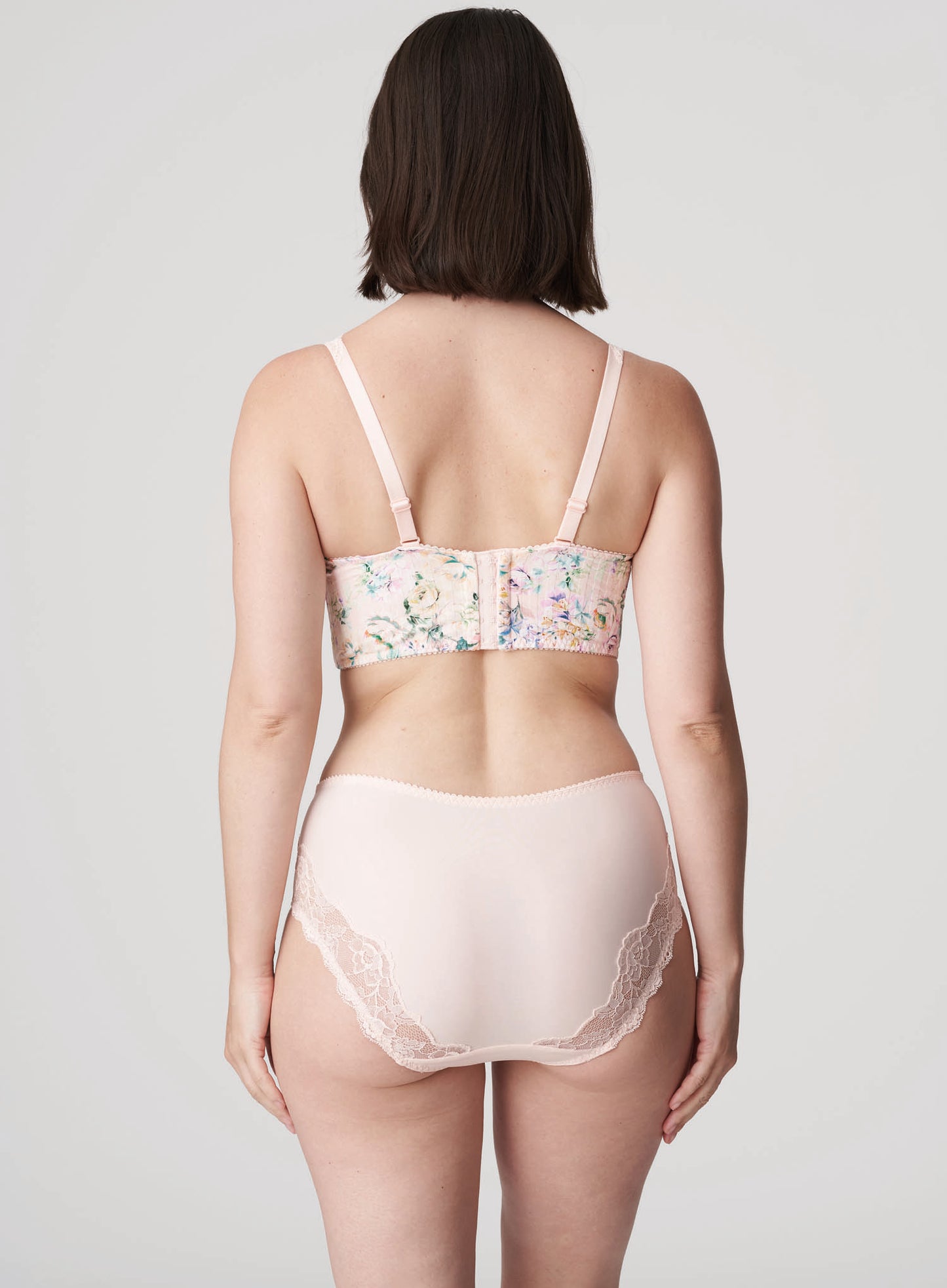 PrimaDonna: Madison Deep Plunge Longline Bra Pink Diamond