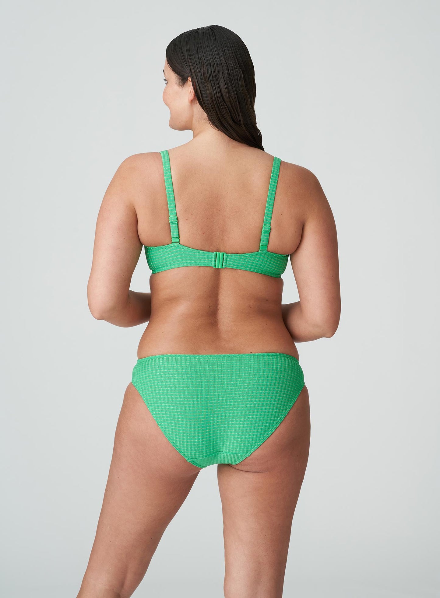 PrimaDonna Swimwear: Maringa Full Cup Bikini Top Lush Green