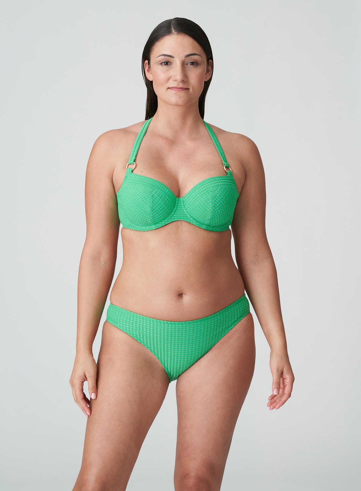 PrimaDonna Swimwear: Maringa Full Cup Bikini Top Lush Green