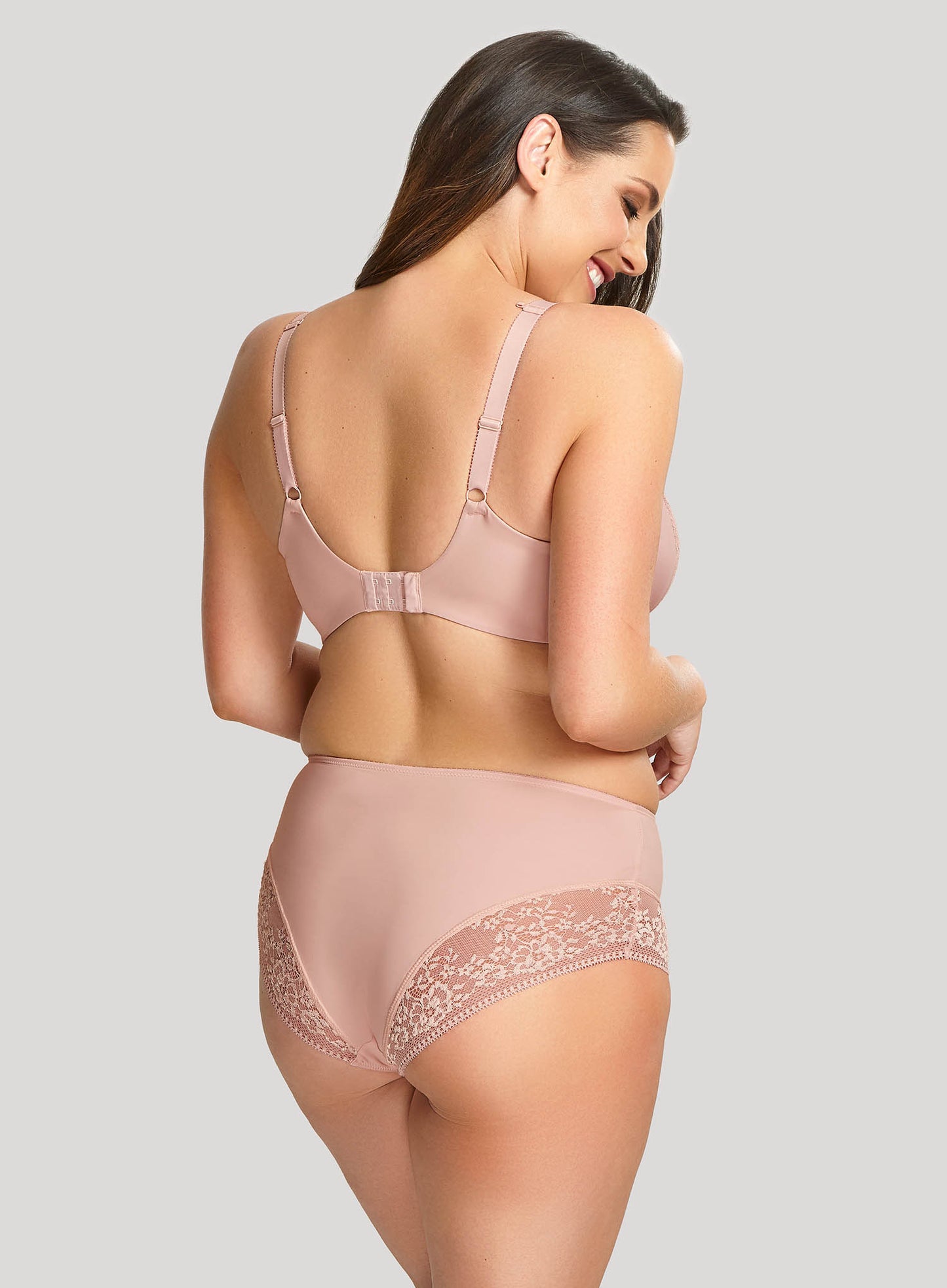 Sculptresse: Roxie High Waist Brief Misty Rose