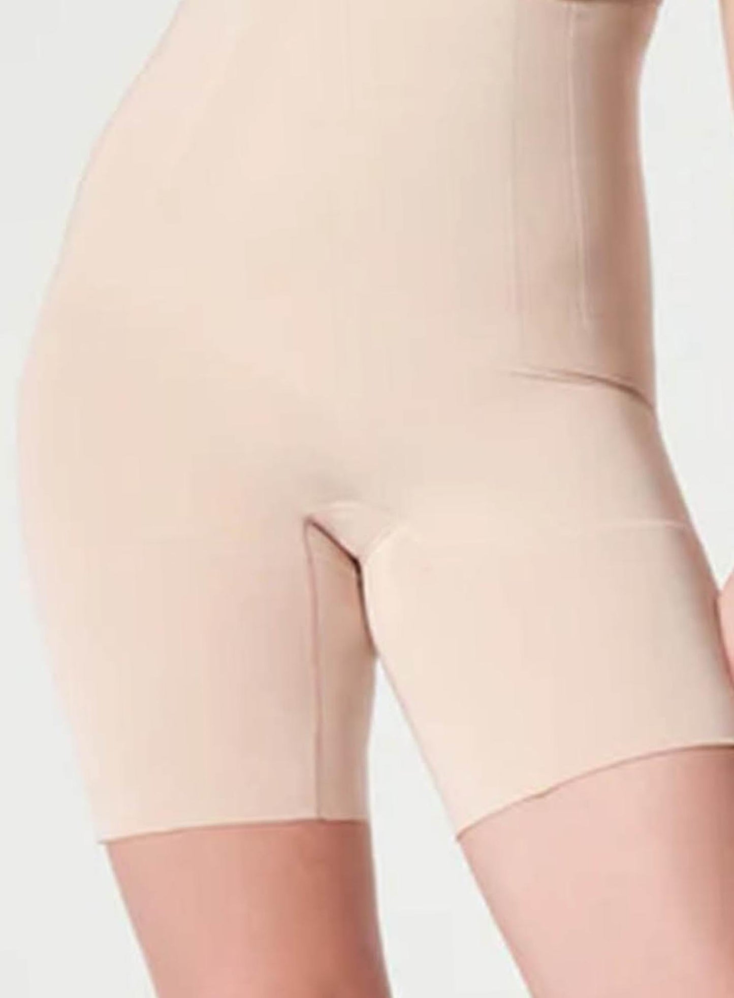 Spanx: Oncore High Waisted Mid Thigh Slimmer Nude