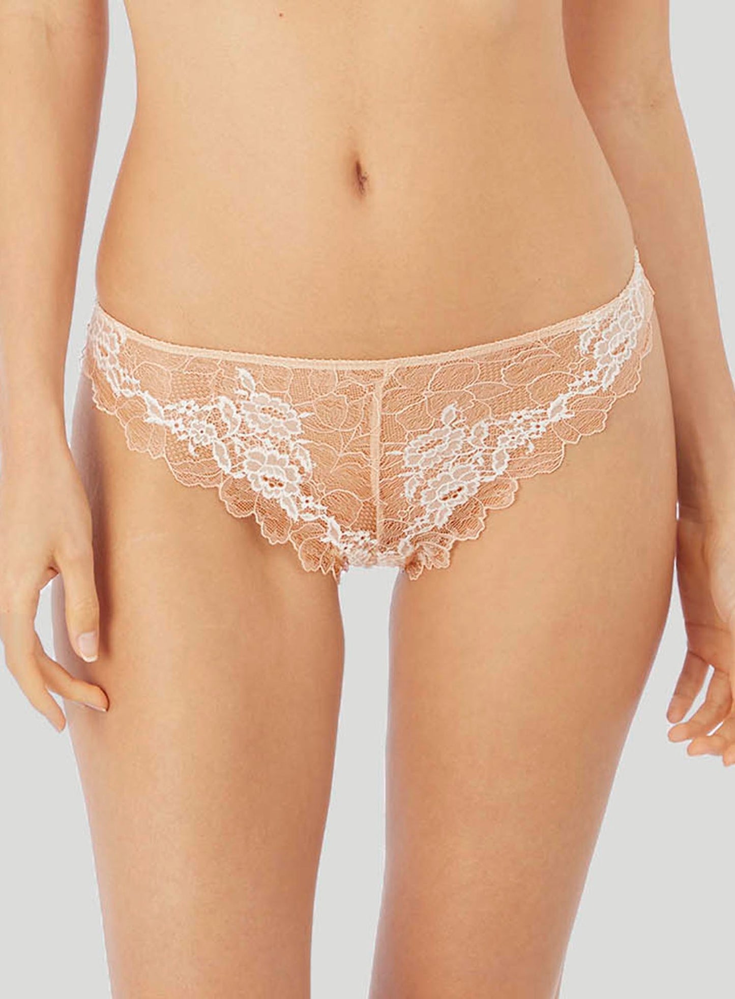 Wacoal: Lace Perfection Tanga Cafe Creme