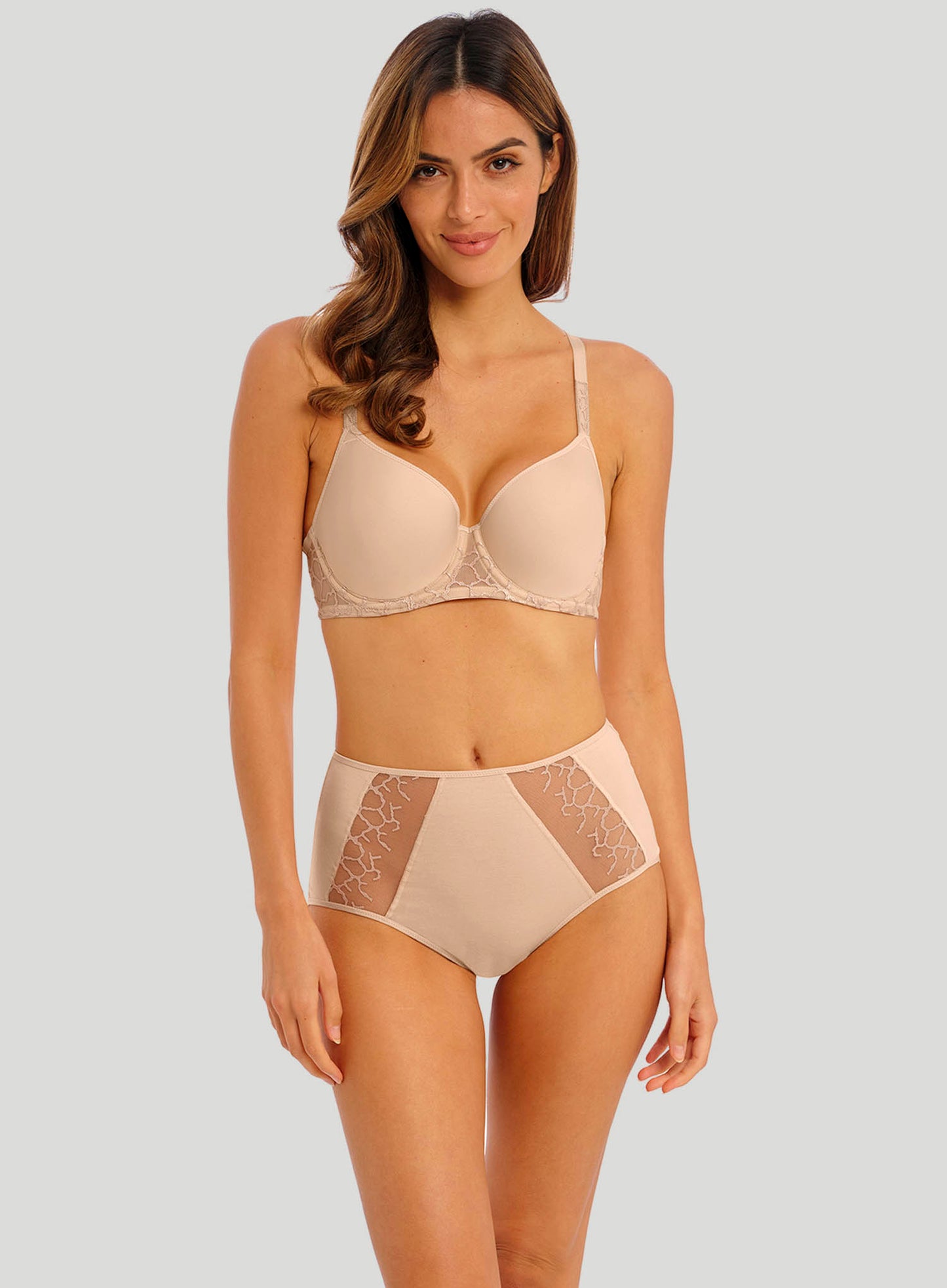 Wacoal: Lisse Underwired Moulded Spacer Bra Frappe