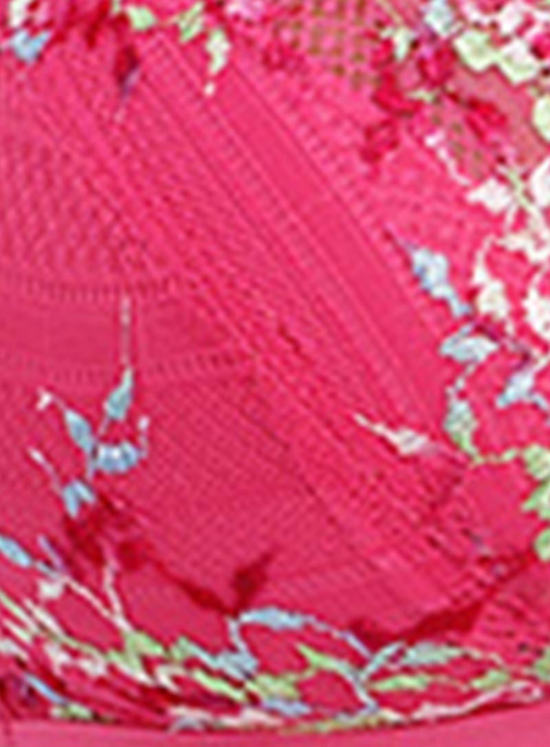 Wacoal: Embrace Lace Soft Cup Bra Hot Pink Multi