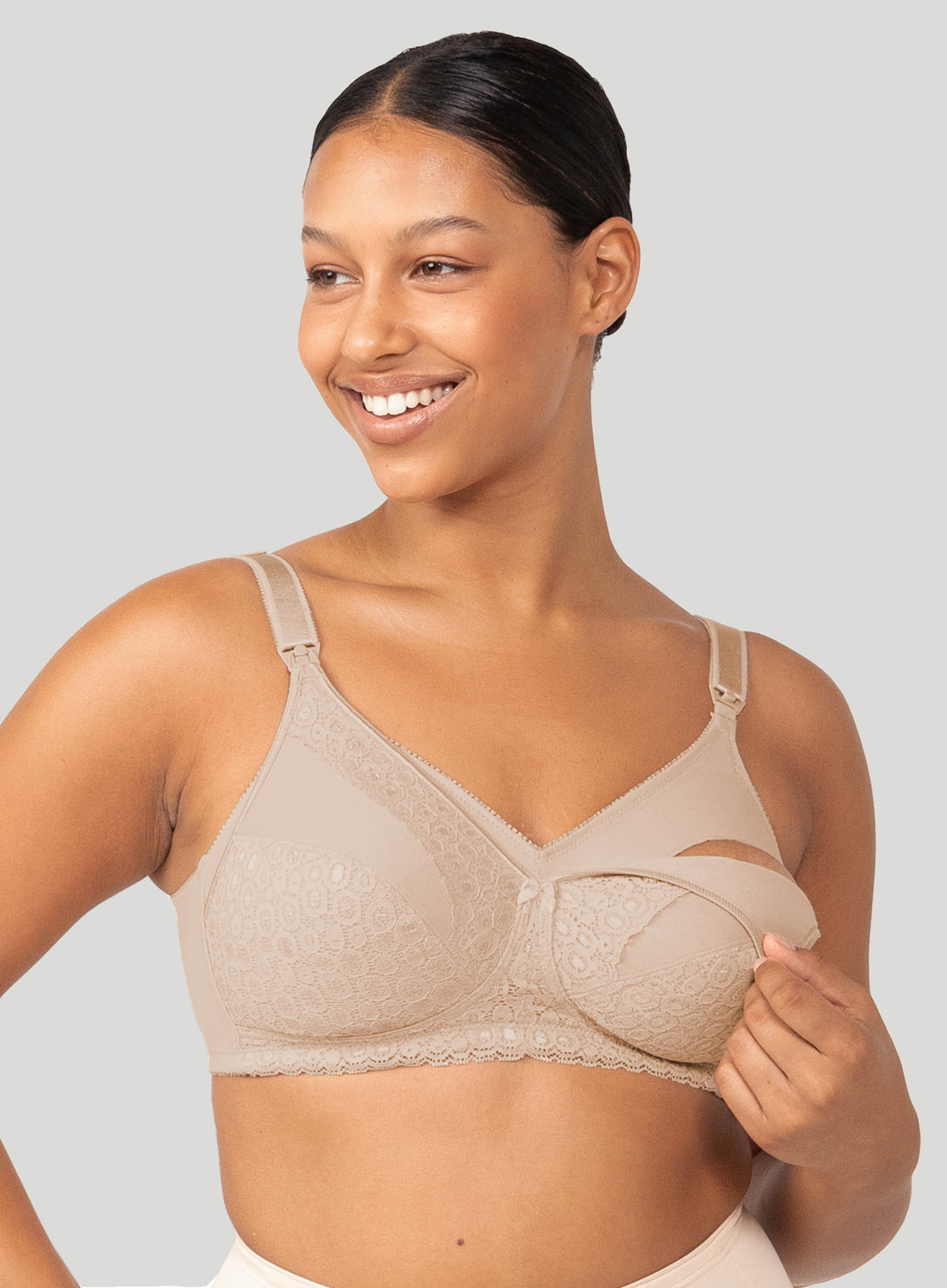 Triumph: Lace Maternity Bra N Nude DeBra's1
