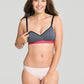 Cake Maternity: Buddy Activate Moulded Bra Heather Grey