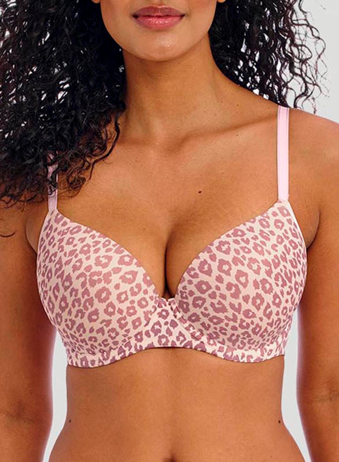 Freya: Undetected Underwired Moulded T Shirt Bra Iced Mocha