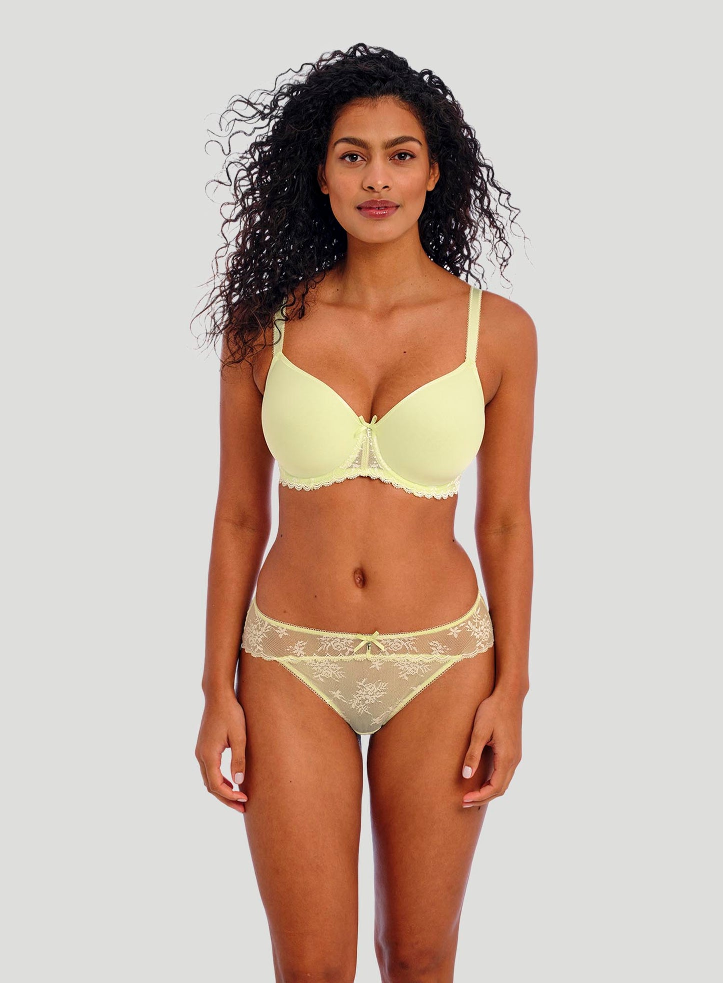 Freya: Offbeat Decadence Underwired Moulded Spacer Bra Key Lime