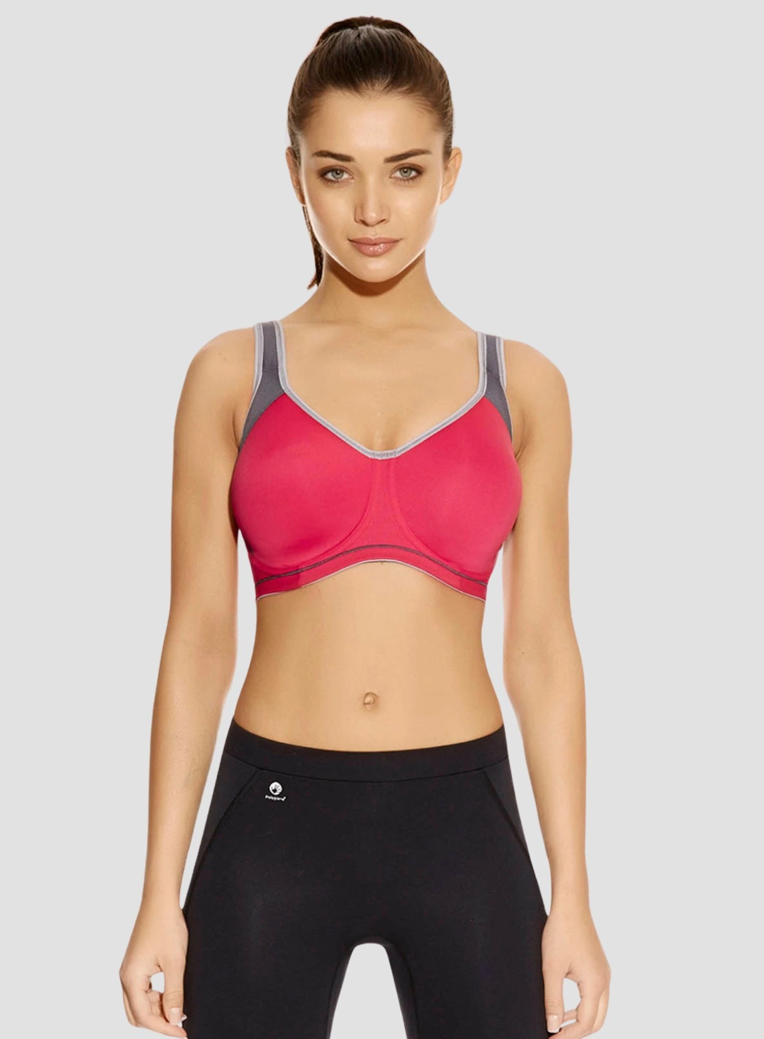 Freya Active: Sonic Spacer Bra Hot Crimson