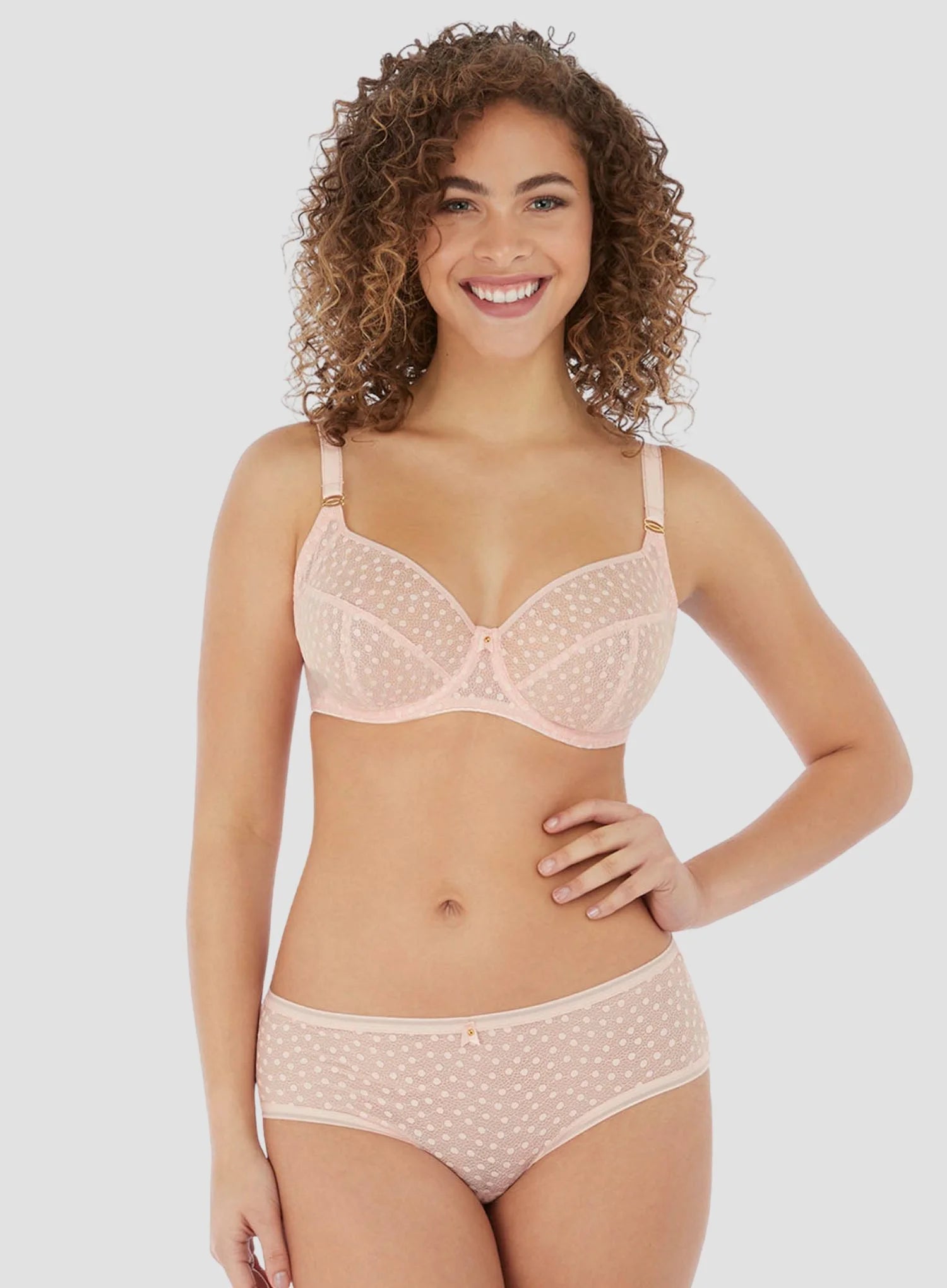 Freya: Starlight Hero Balcony Side Support Bra Rosewater