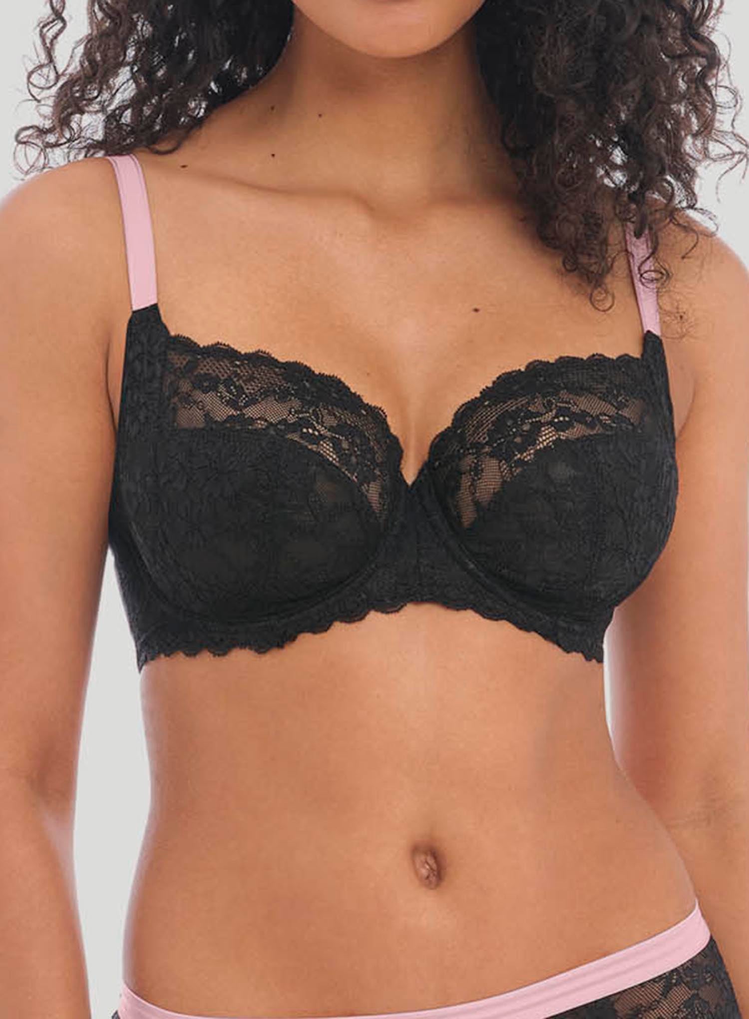 Freya Offbeat Bra Side Support Underwired Classic Womens Lingerie 5451
