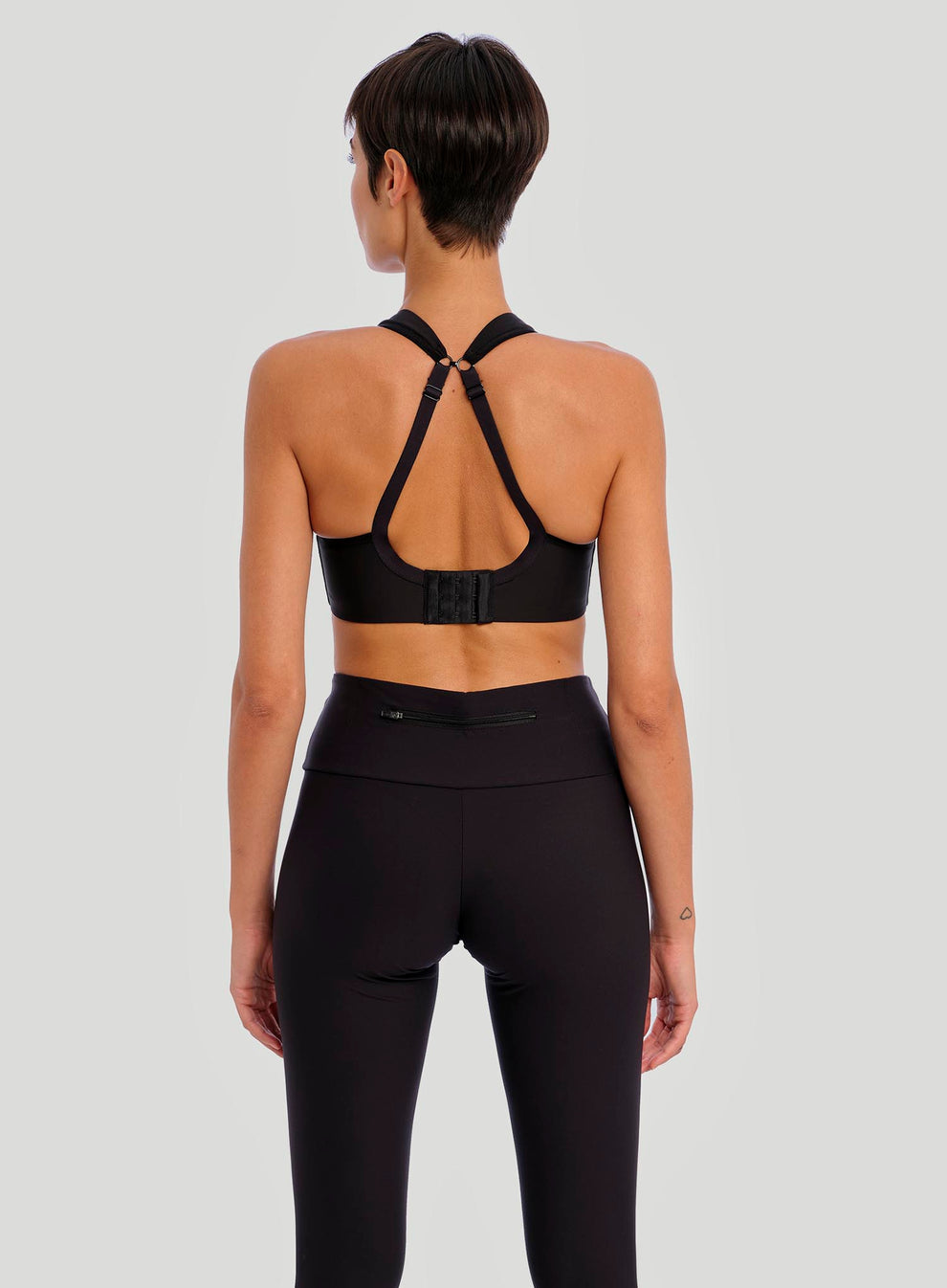 High Octane High Impact Underwire Sports Bra in Black size 32 - Bare Necessities