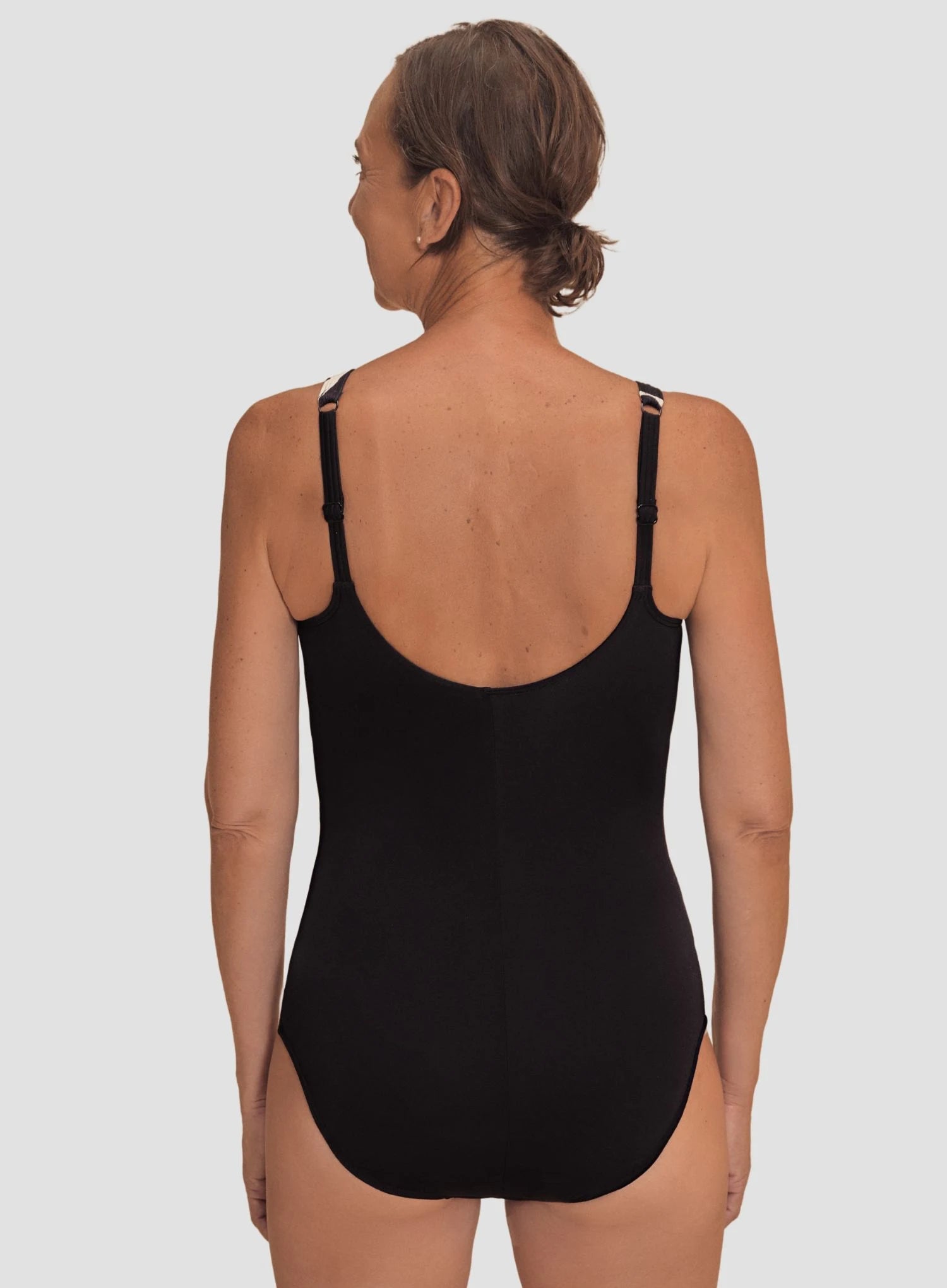Amoena: Turin Full Bodice Mastectomy One Piece Quartz Sand