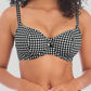 Freya Swimwear: Check In Sweetheart Bikini Top Monochrome