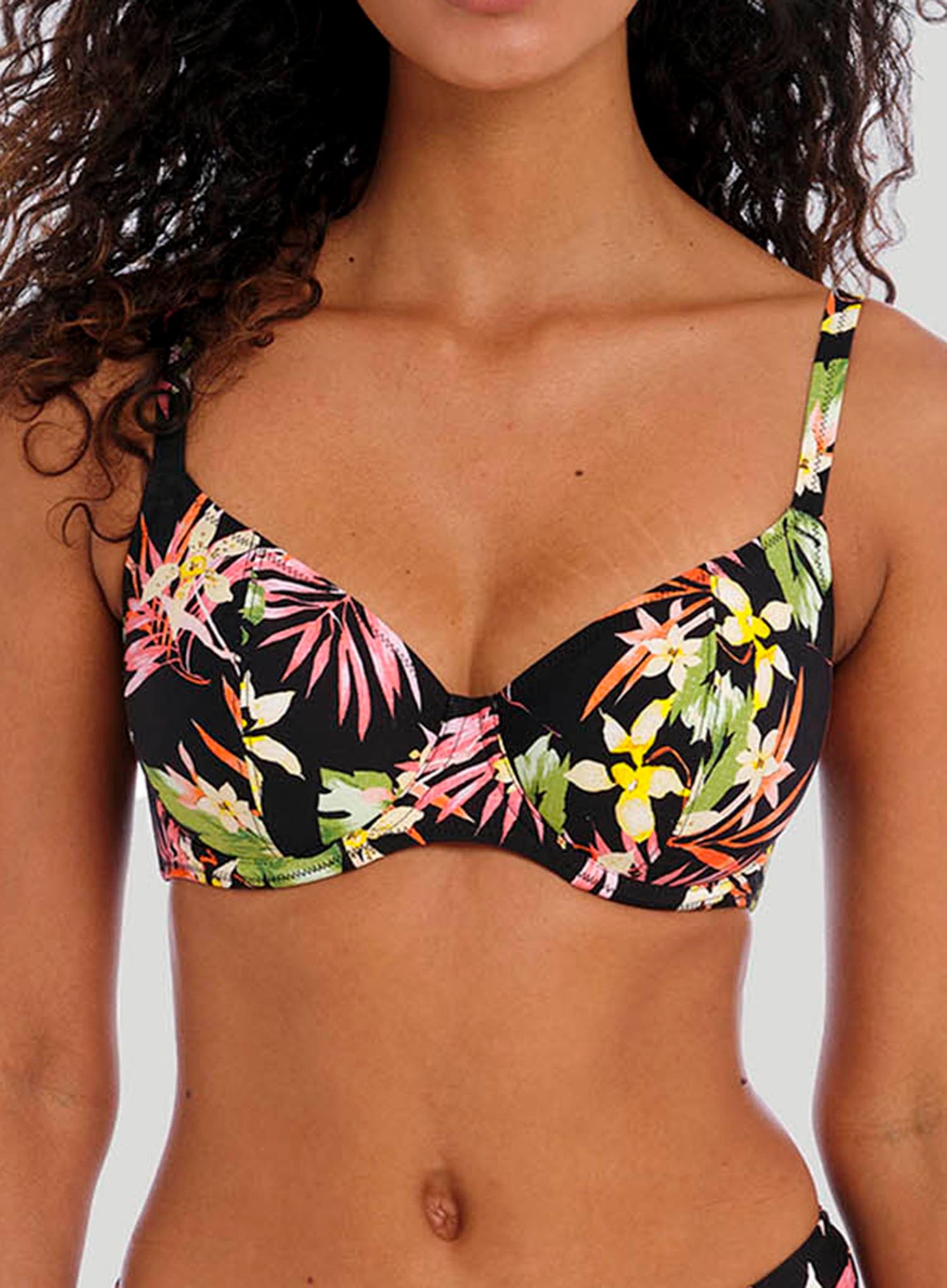 Freya Swimwear: Savanna Sunset Underwired Sweetheart Bikini Top Multi