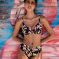 Freya Swimwear: Savanna Sunset Underwired Plunge Bikini Top Multi