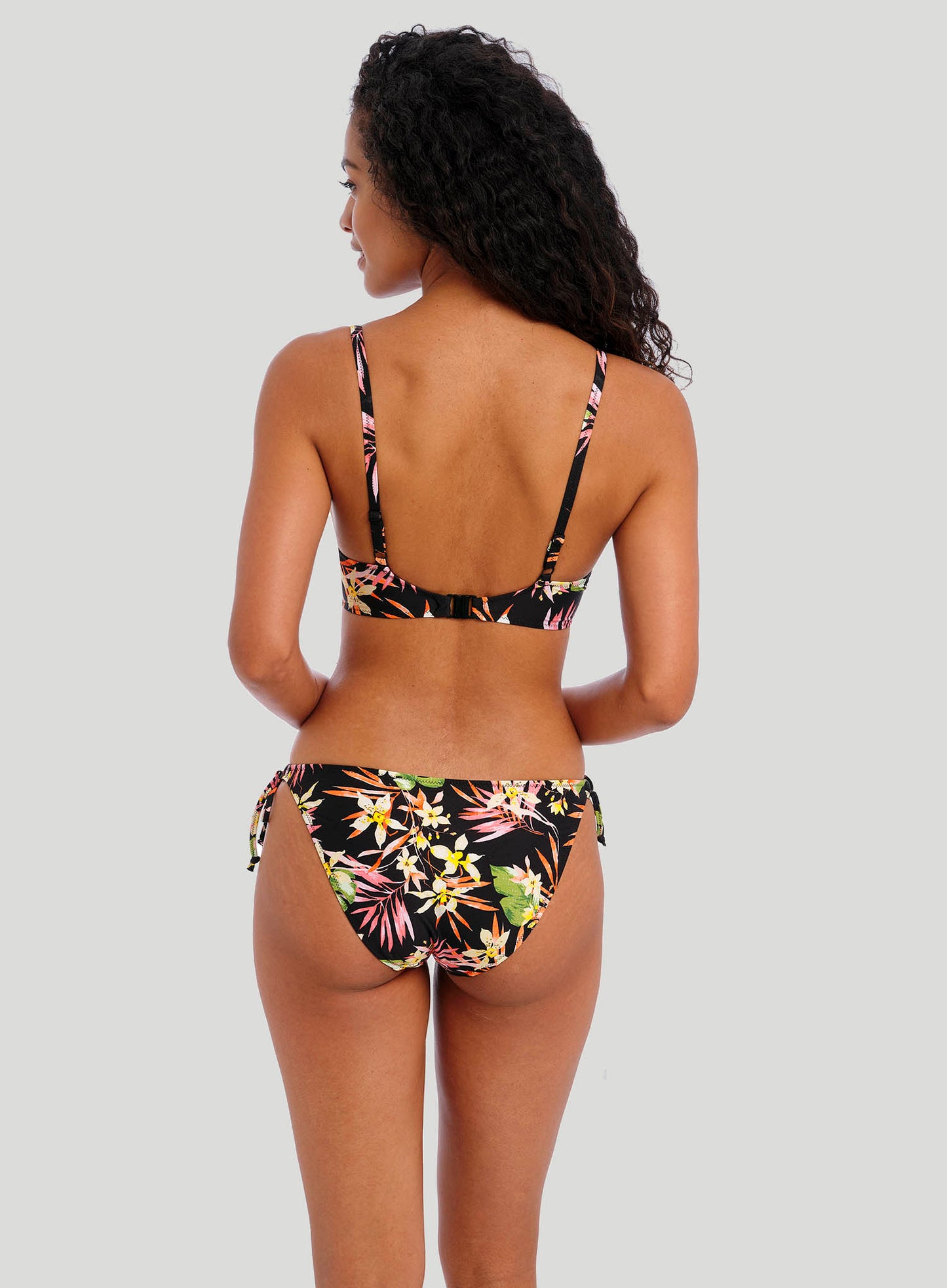Freya Swimwear: Savanna Sunset Tie Side Bikini Brief Multi