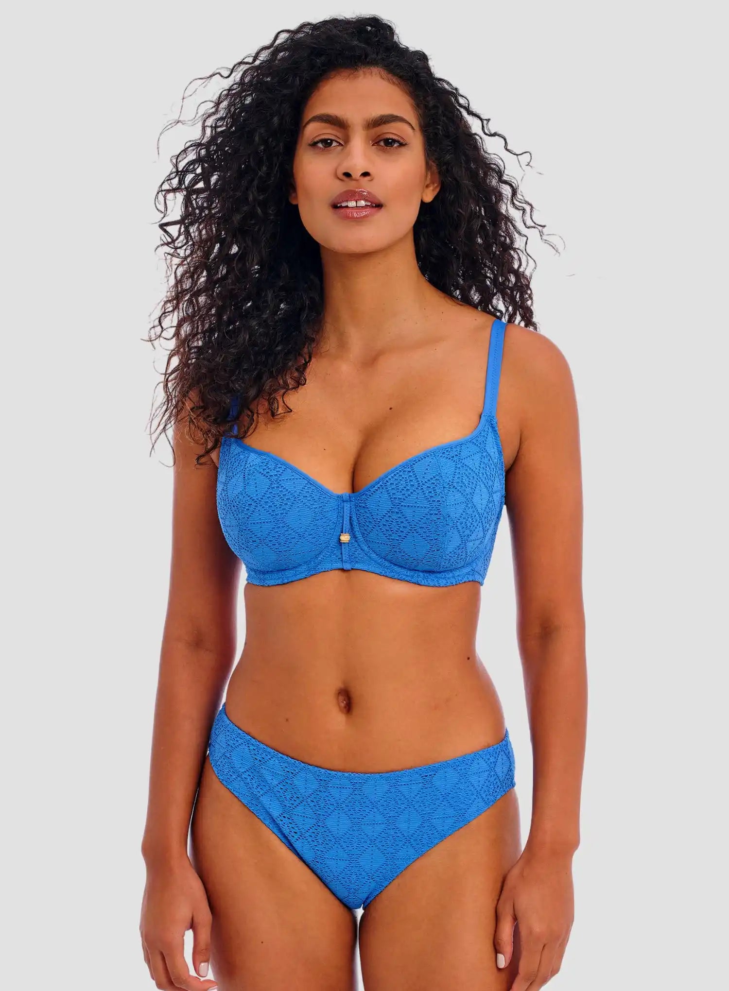 Freya Swimwear: Nomad Nights Underwired Sweetheart Bikini Top Atlantic