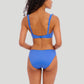 Freya Swimwear: Jewel Cove High Apex Underwire Bikini Top Azure