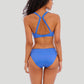 Freya Swimwear: Jewel Cove High Apex Underwire Bikini Top Azure