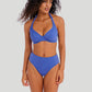 Freya Swimwear: Jewel Cove Underwired Halter Bikini Top Plain Azure