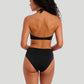 Freya Swimwear: Jewel Cove Underwired Halter Bikini Top Plain Black