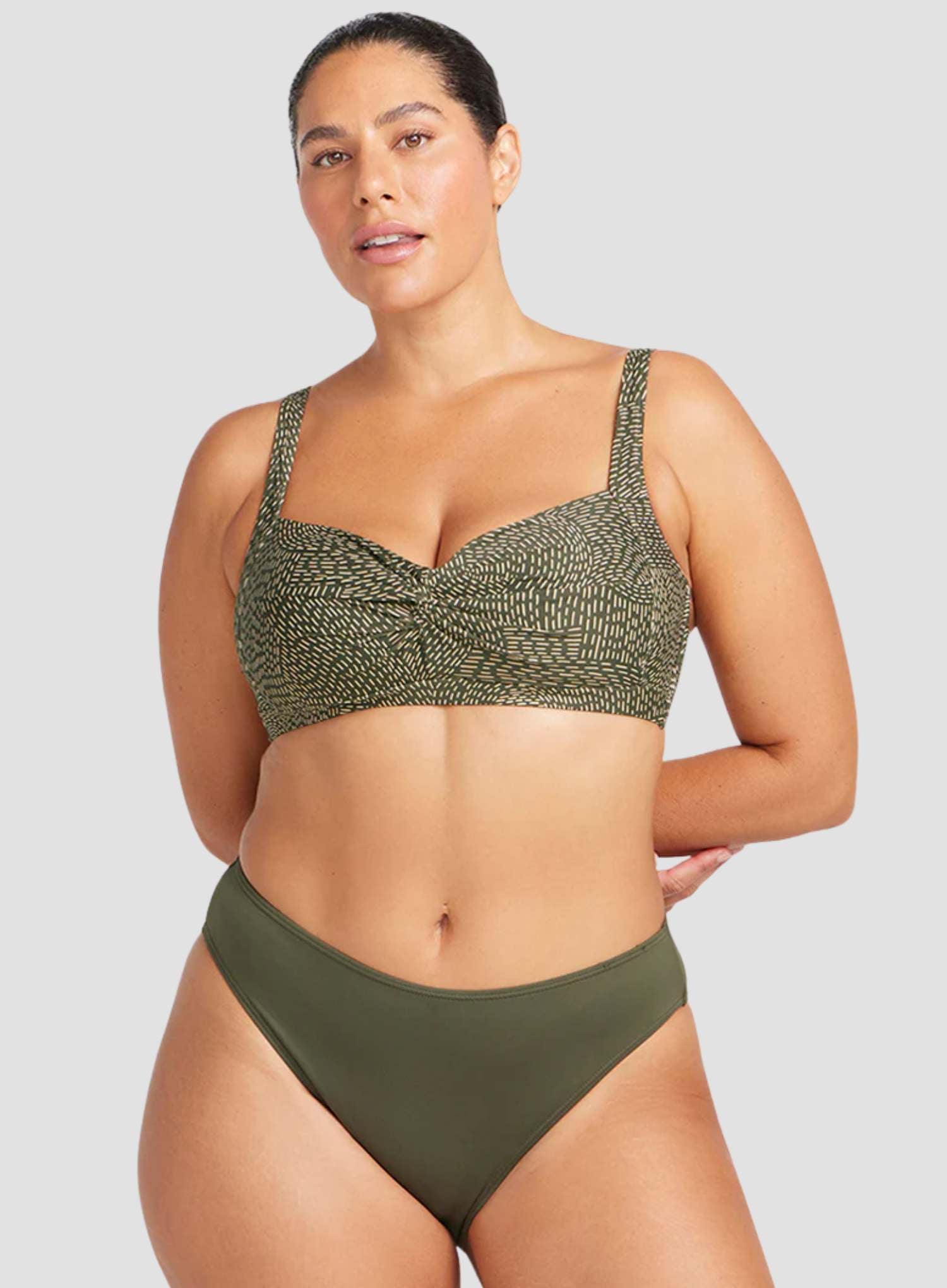 Artesands: Hues Delacroix Basic Swim Pant Olive