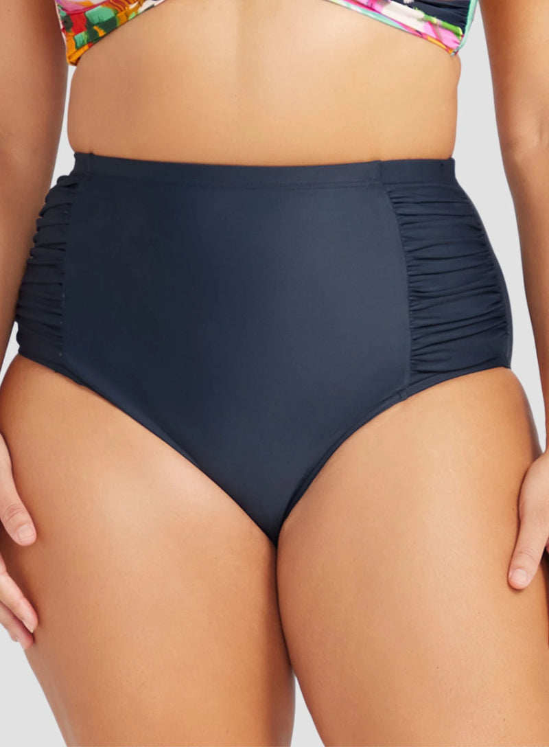 Artesands: Hues Botticelli High Waisted Swim Pant Navy