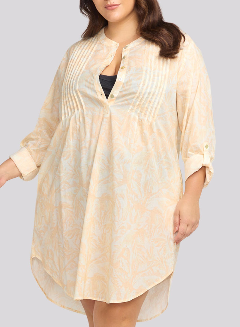 Artesands: Gershwin Over Shirt Cover Up Cream