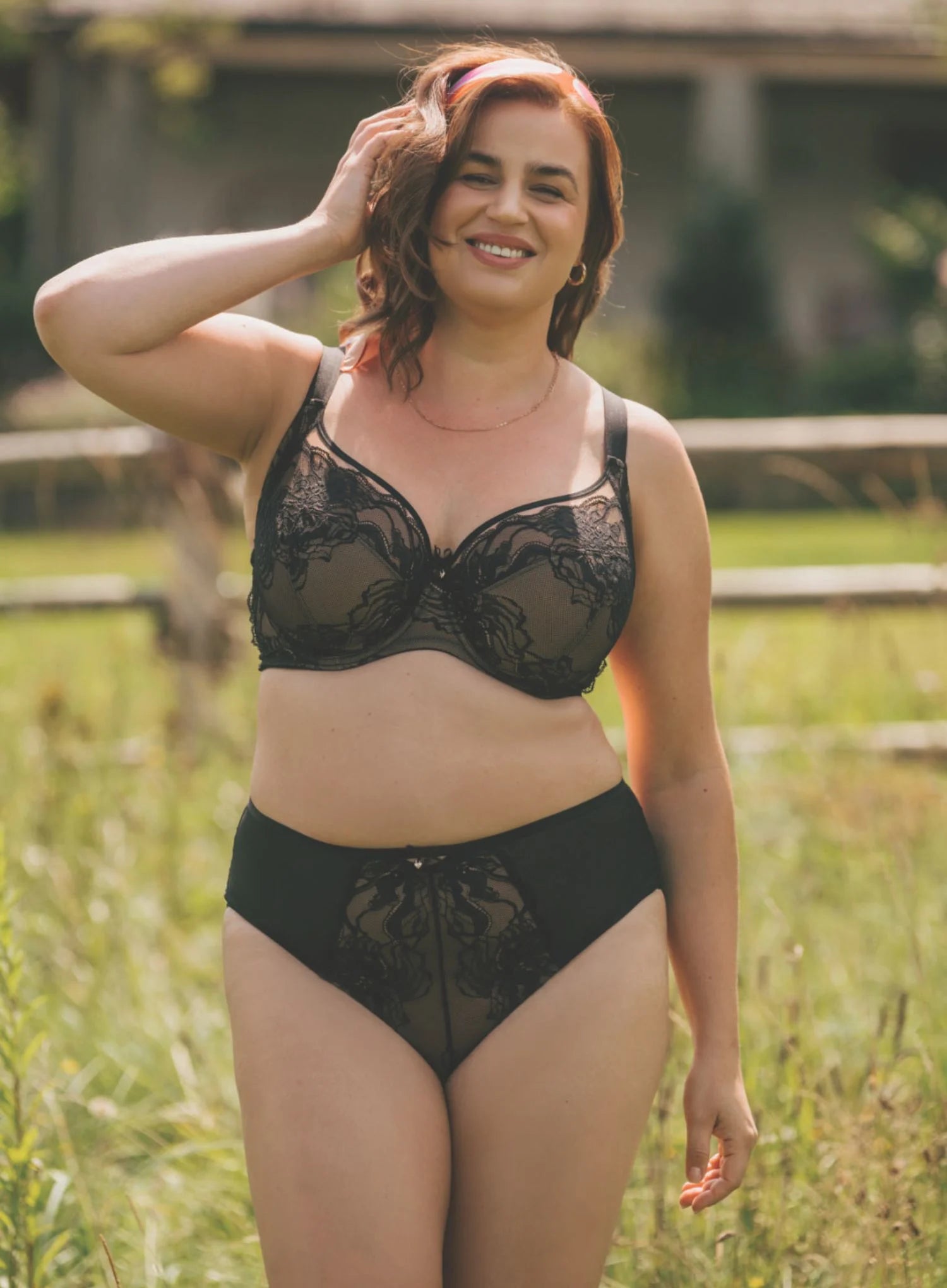 Samanta Lingerie: Mystery Midi Brief Black