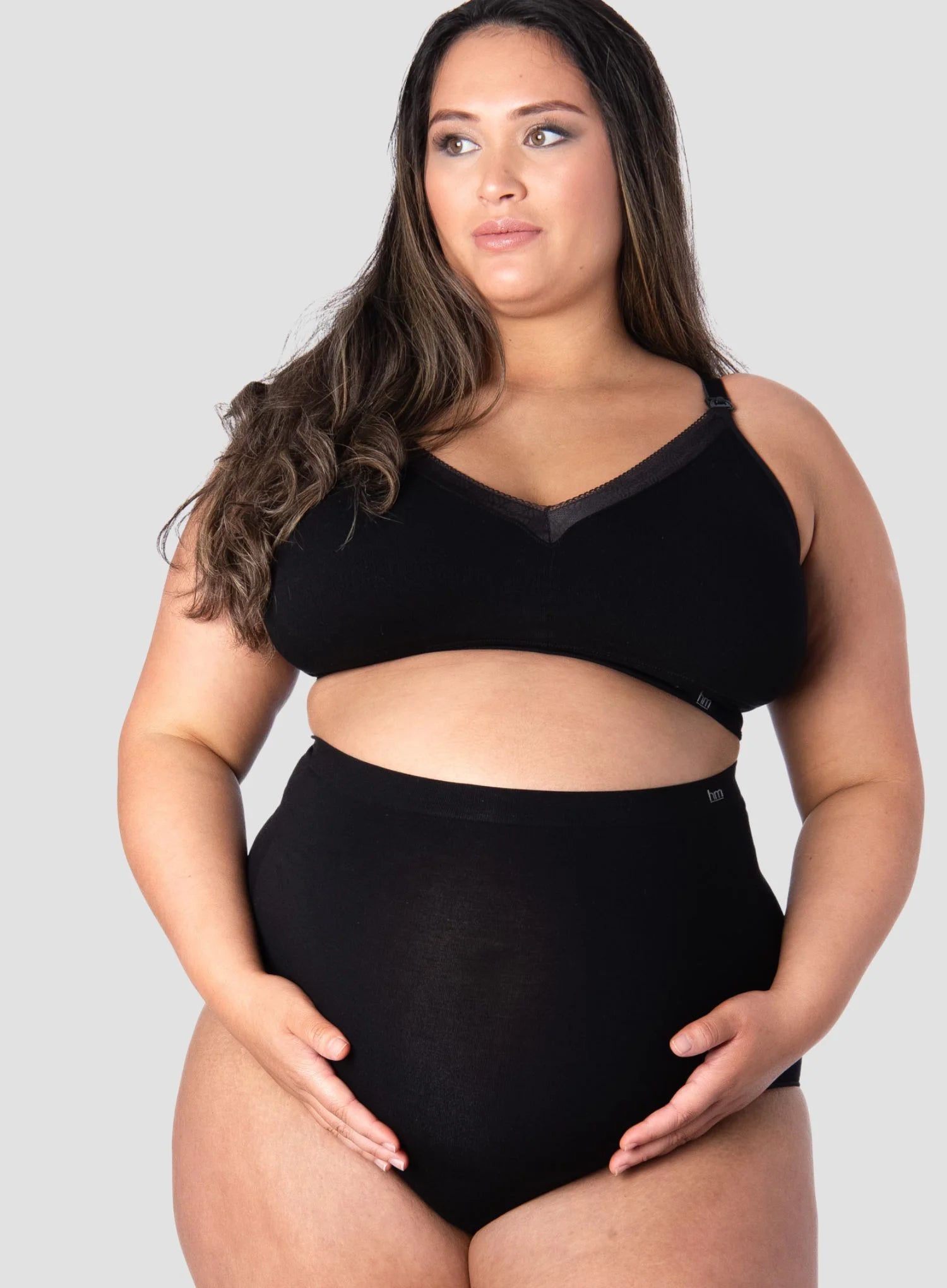 Hotmilk: Caress Flexfit Non Wired Nursing Bra 2.0 Black